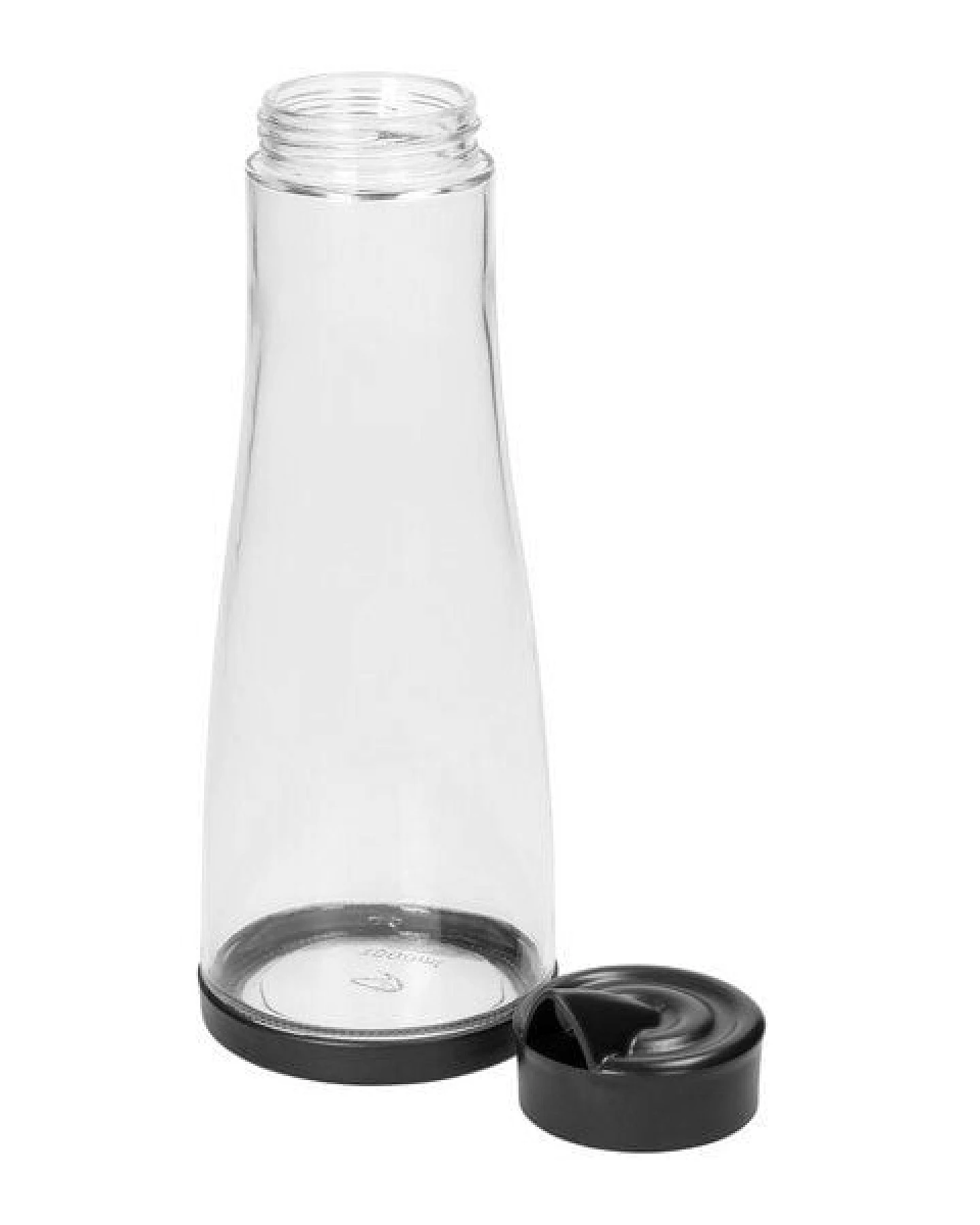 elasto Glaskaraffe mit Deckel "Fresh" 1,0 l – Karaffe aus Glas – Ansicht 4