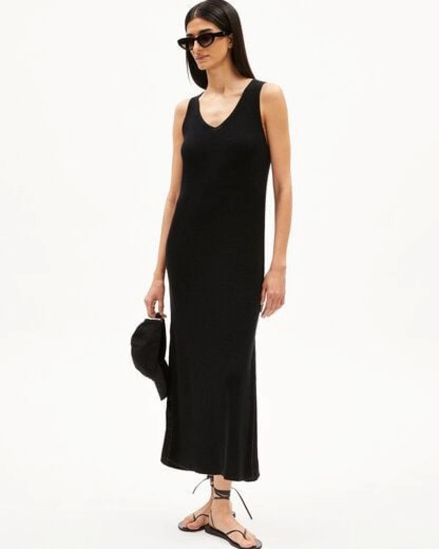 ARMEDANGELS CAROLINIAA LINO - Damen Strickkleid Regular Fit aus Leinen-Mix – Ansicht 4