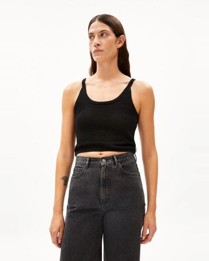 ARMEDANGELS BELLAAS LINO - Damen Stricktop Regular Fit aus Leinen-Mix