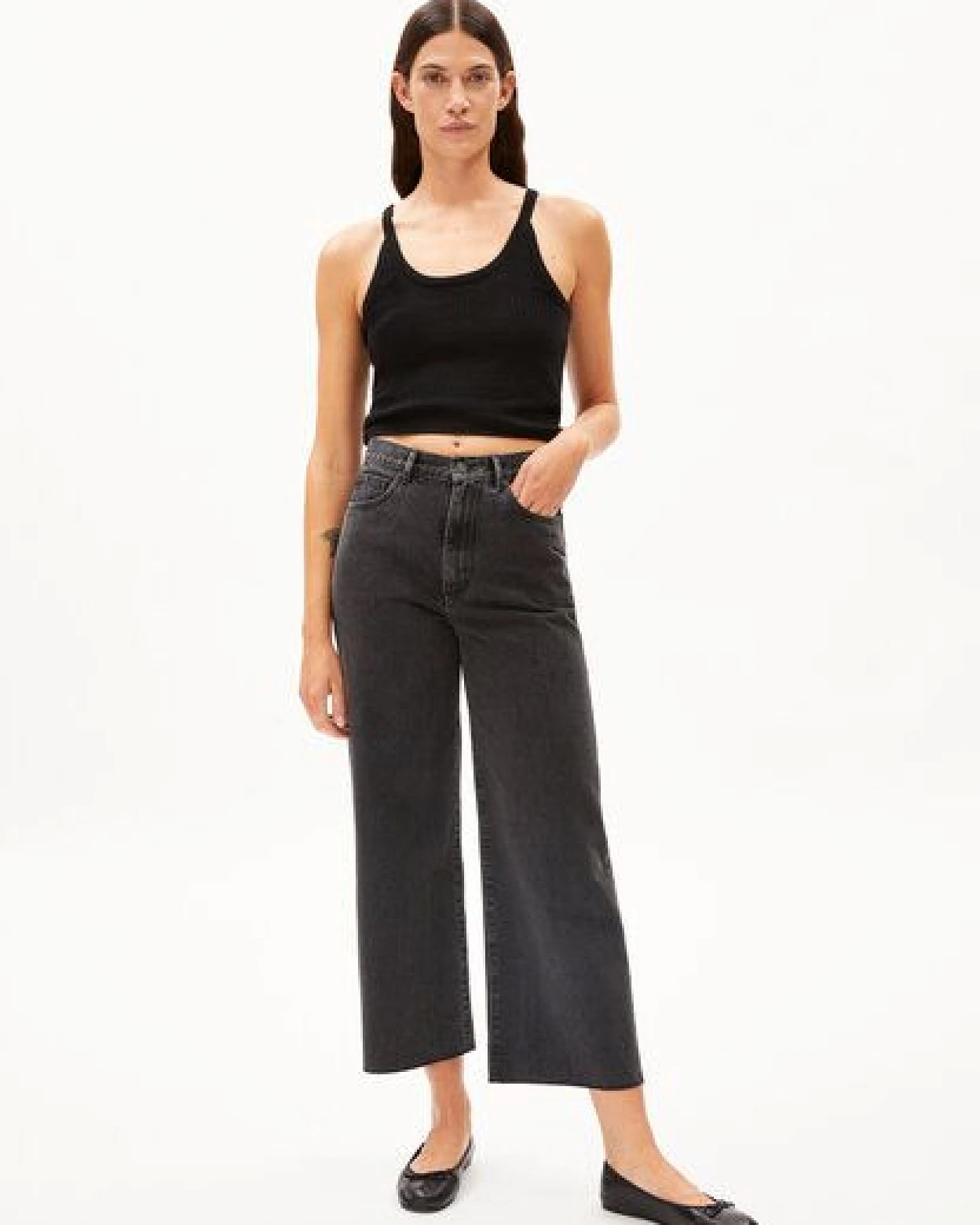 ARMEDANGELS BELLAAS LINO - Damen Stricktop Regular Fit aus Leinen-Mix – Ansicht 4