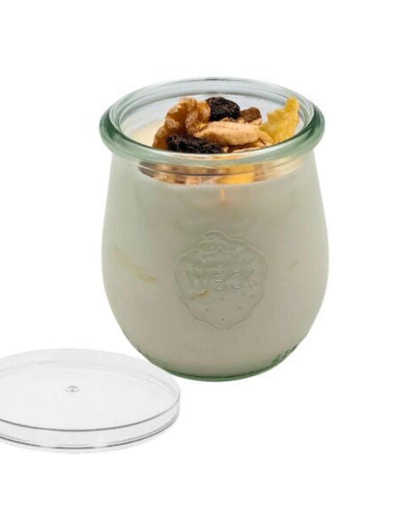 mikken 6er Set WECK Dessertgläser 220 ml Joghurtglas Tulpenglas mit Frischhaltedeckel – Ansicht 2