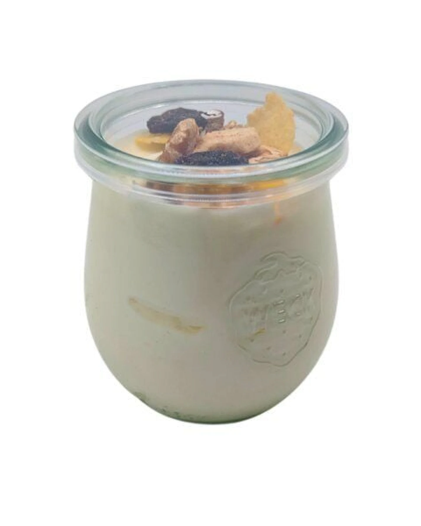 mikken 6er Set WECK Dessertgläser 220 ml Joghurtglas Tulpenglas mit Frischhaltedeckel – Ansicht 3
