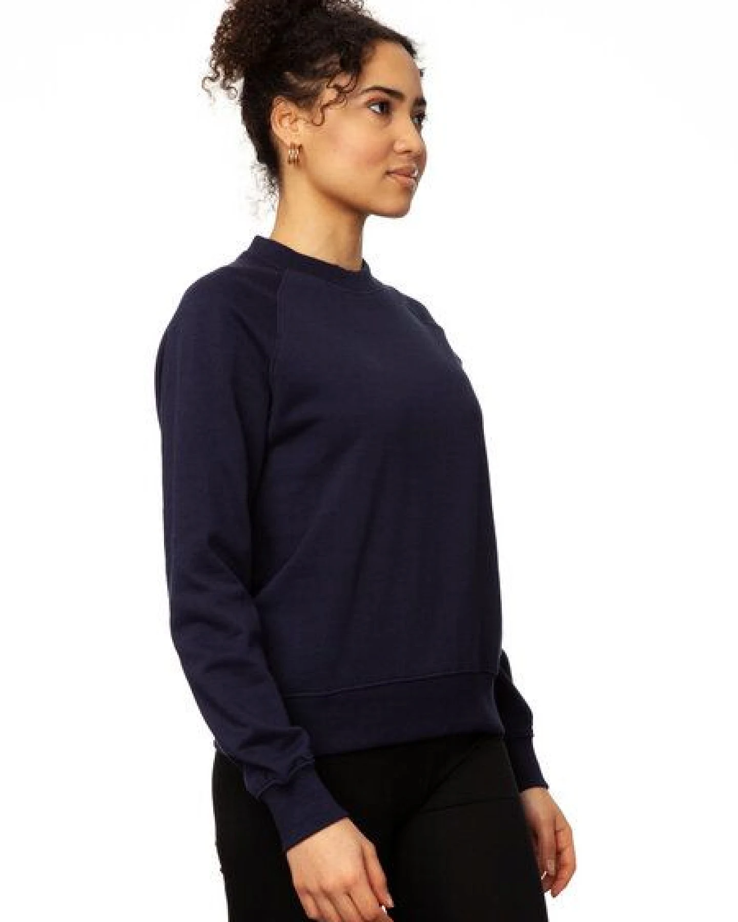 FellHerz Damen Raglan Sweater bio & fair – Ansicht 3