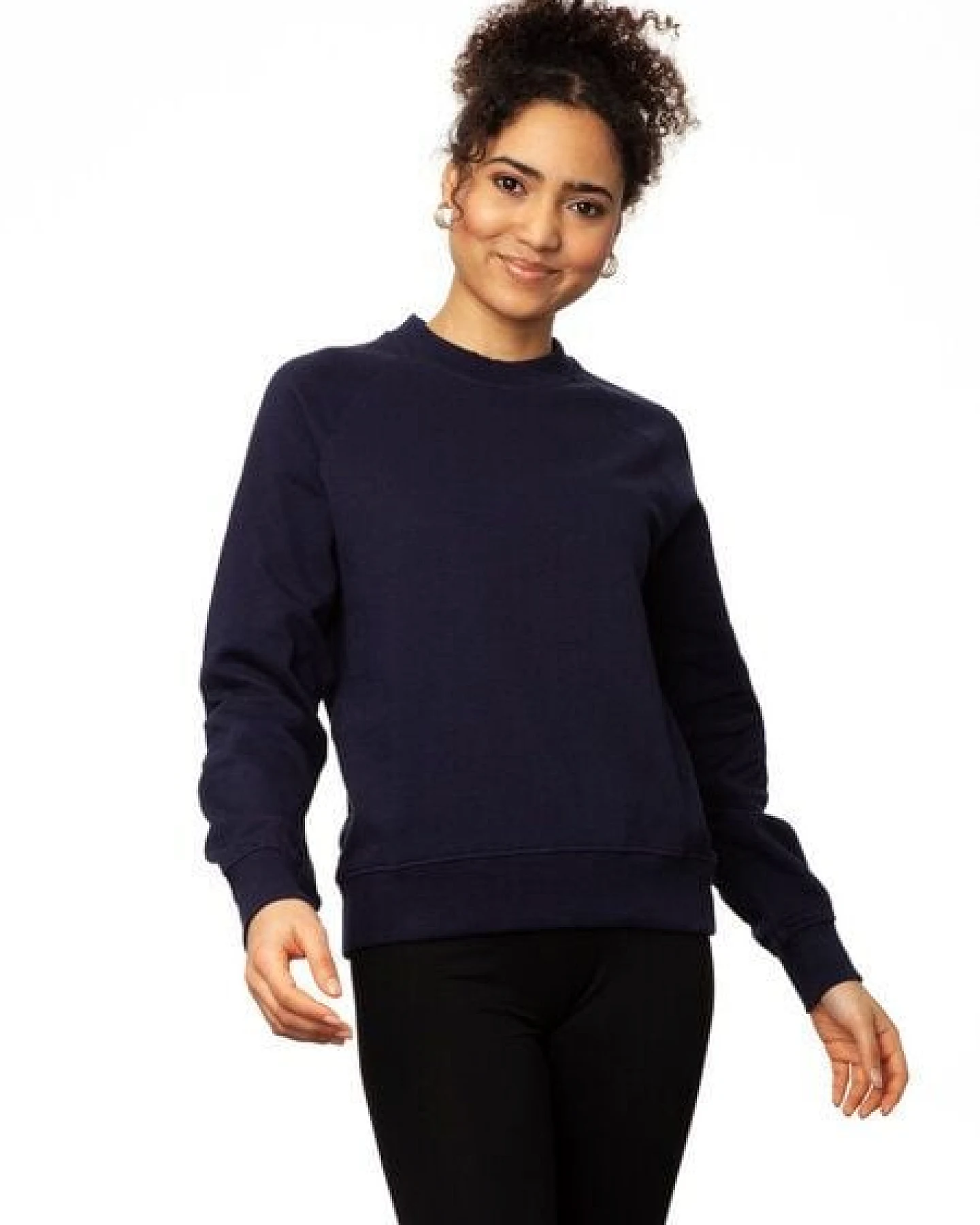 FellHerz Damen Raglan Sweater bio & fair – Ansicht 3