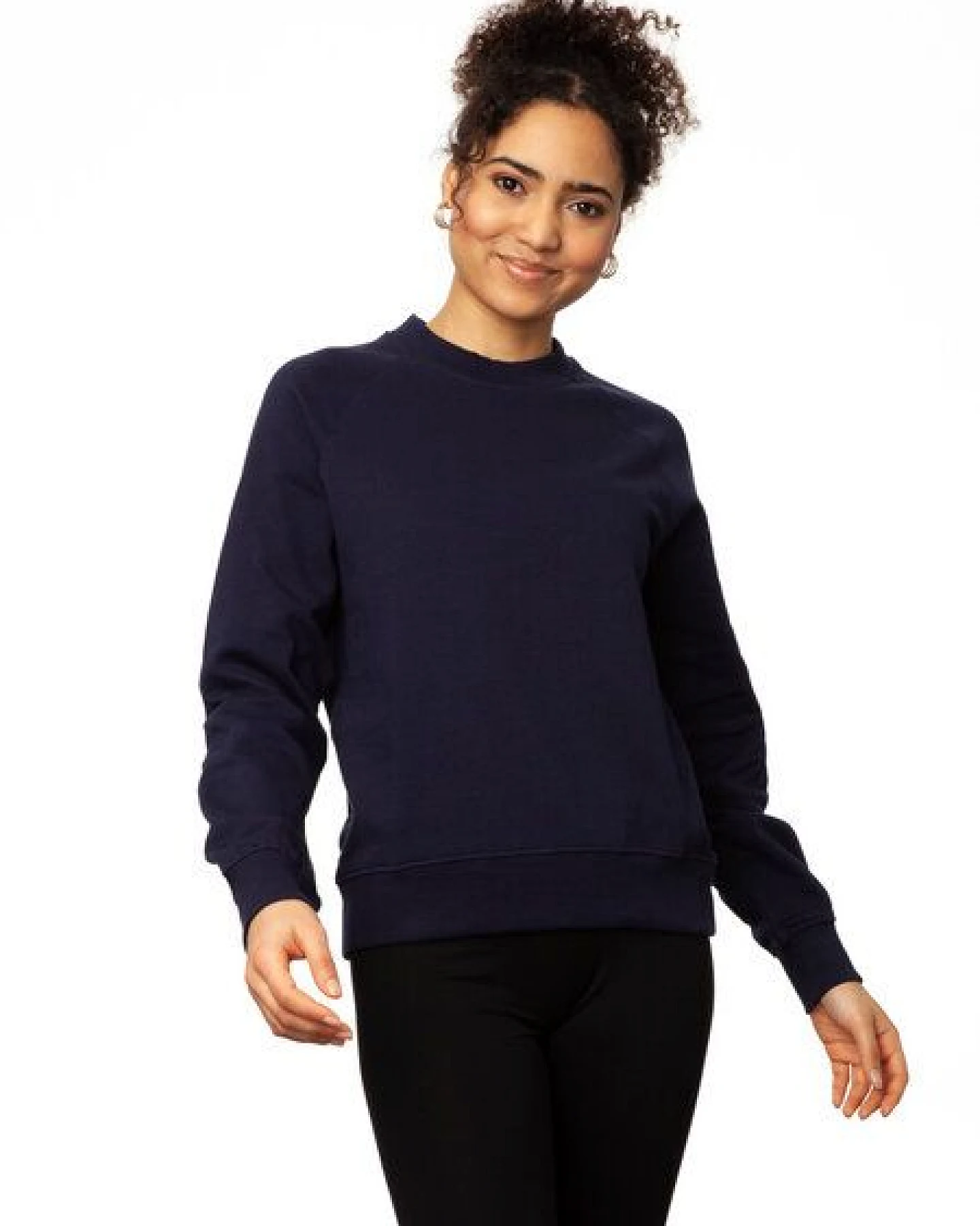 FellHerz Damen Raglan Sweater bio & fair – Ansicht 3