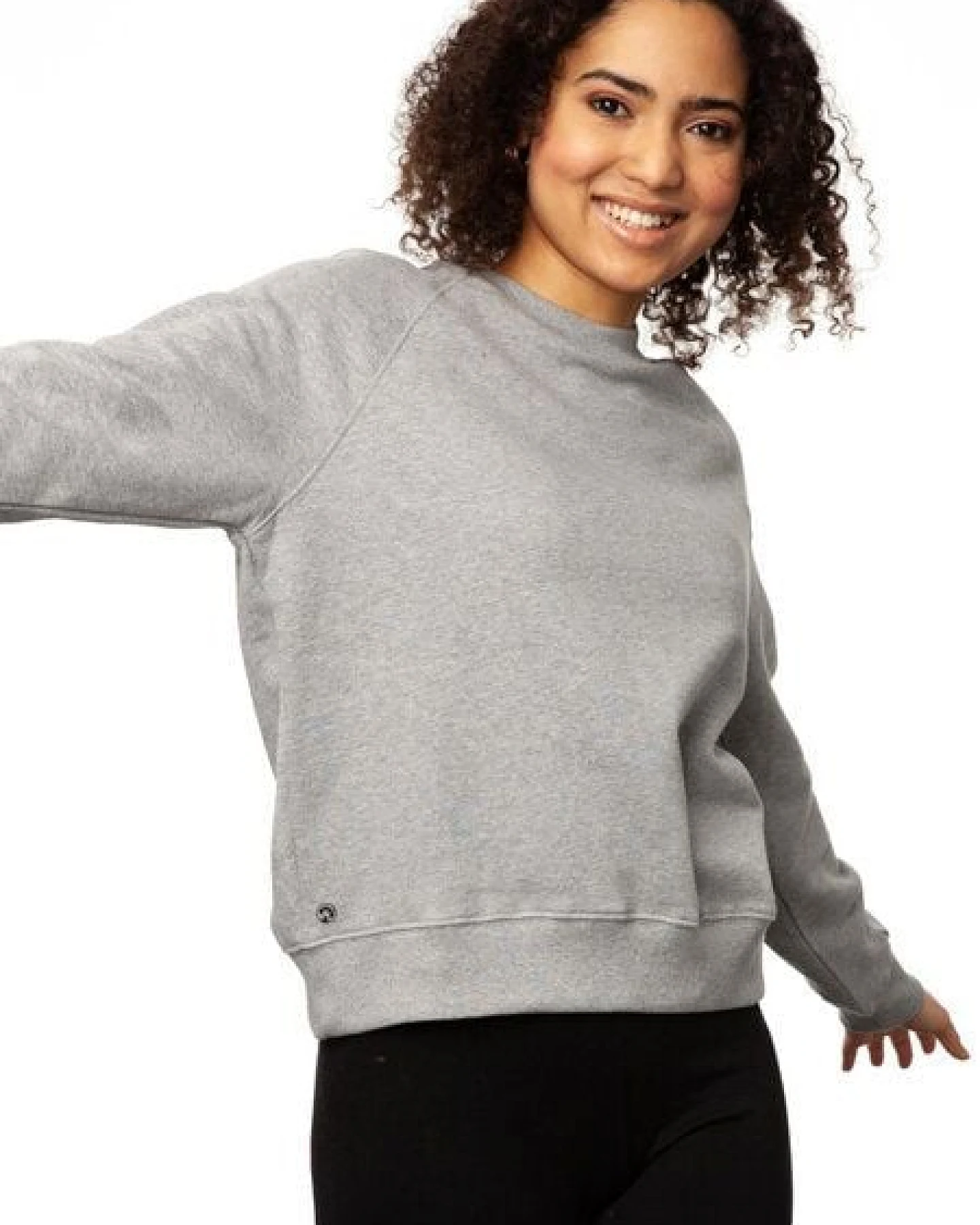 FellHerz Damen Raglan Sweater bio & fair – Ansicht 2
