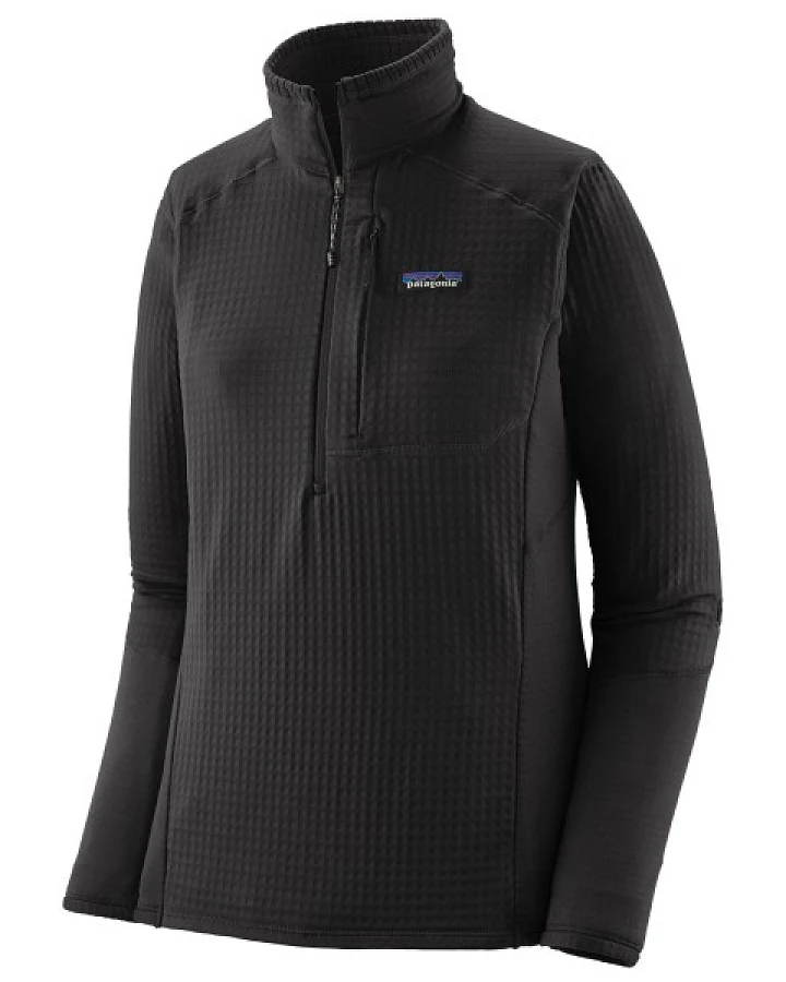 Patagonia - Women's R1 P/O - Fleecepullover Gr XS schwarz