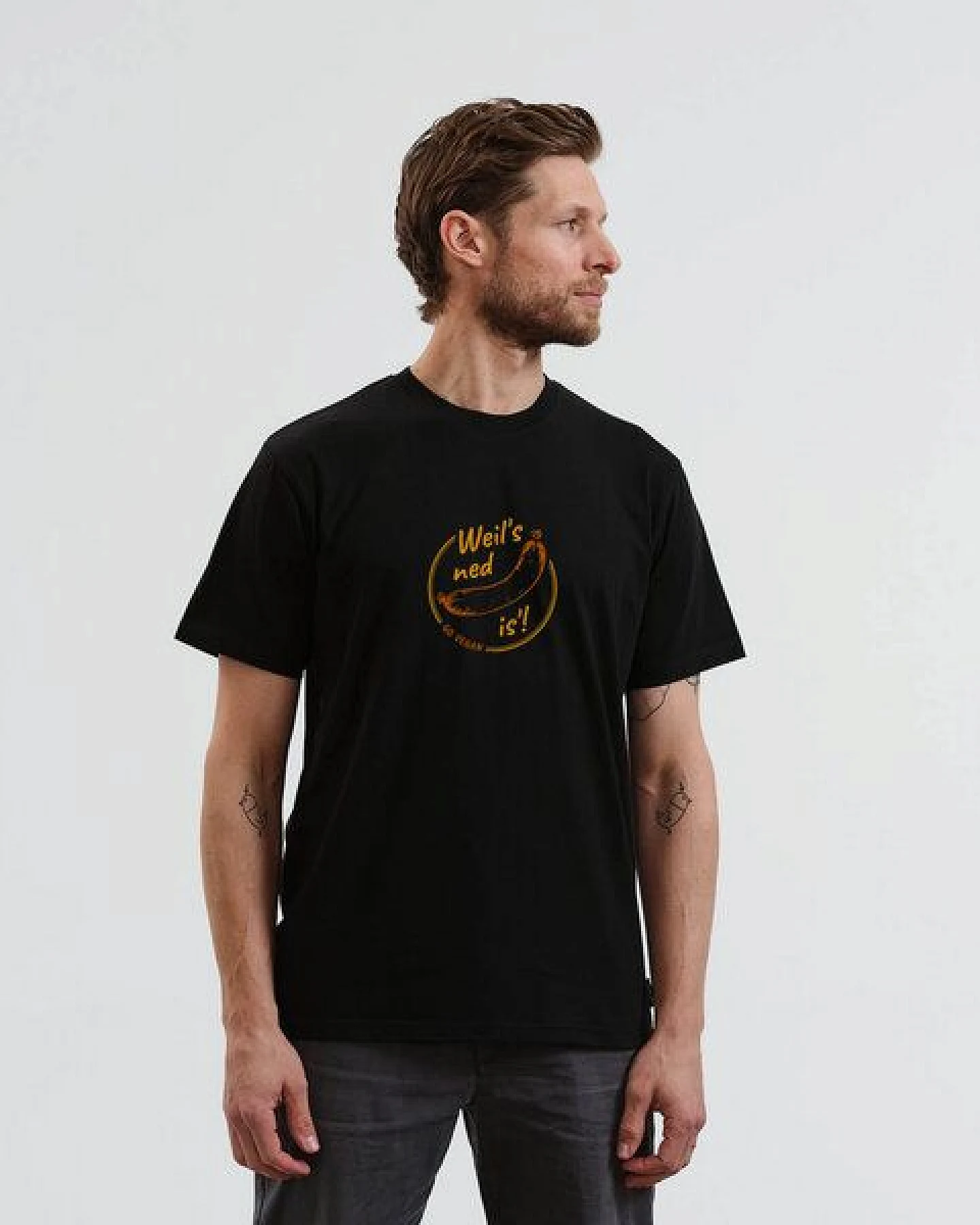 GARY MASH T-Shirt Weil's ned wurscht is'! aus Biobaumwolle – Ansicht 2
