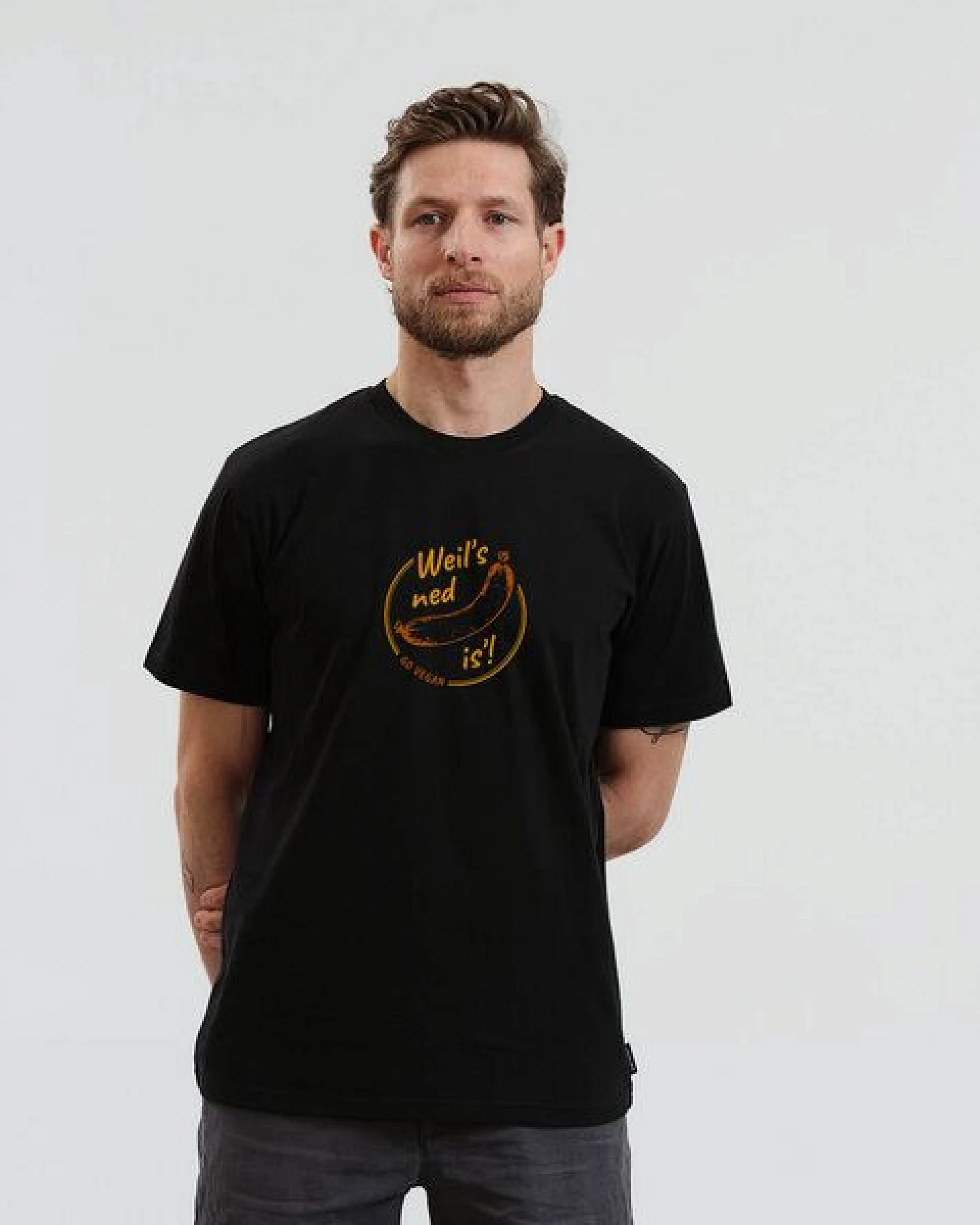 GARY MASH T-Shirt Weil's ned wurscht is'! aus Biobaumwolle – Ansicht 3