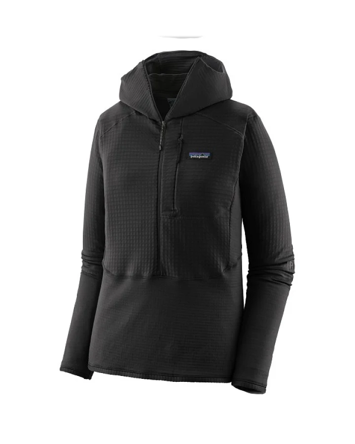 Patagonia - Women's R1 P/O Hoody - Fleecepullover Gr XS schwarz