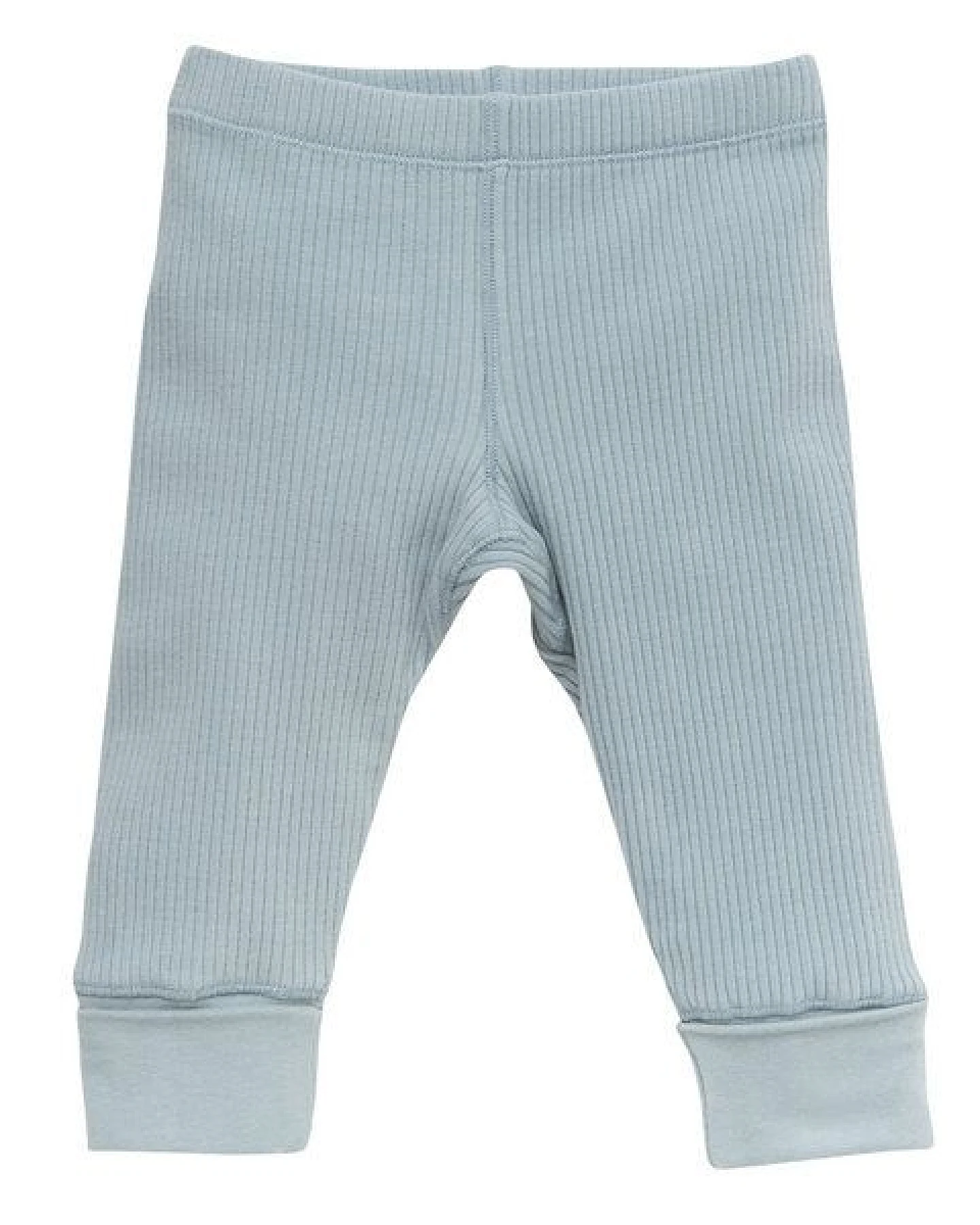 People Wear Organic Leggings, 2er Pack, uni flieder und blau, Bio-Baumwolle – Ansicht 2