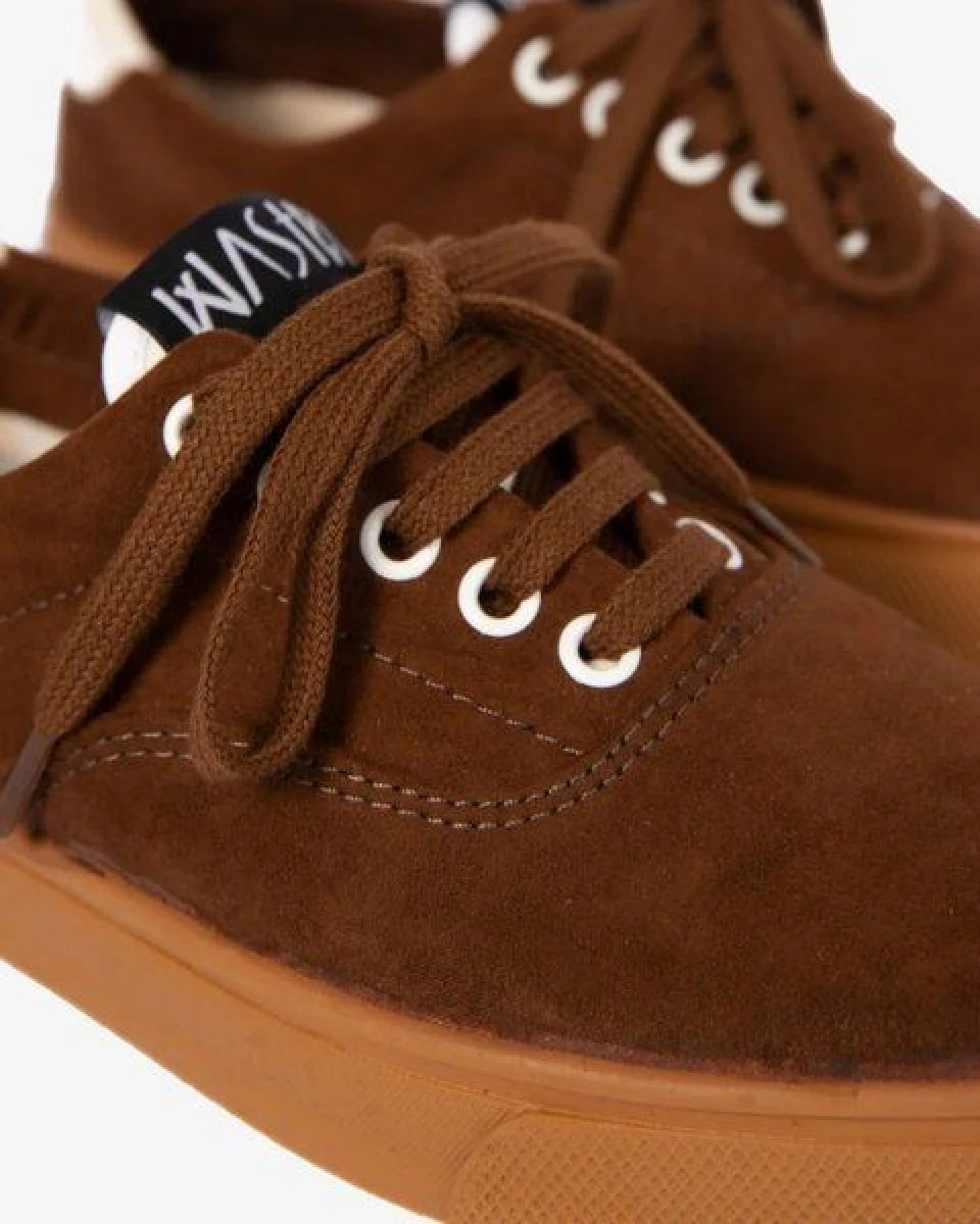 WASTED SHOES Herren Sneaker vegan Montecito braun weiß – Ansicht 2