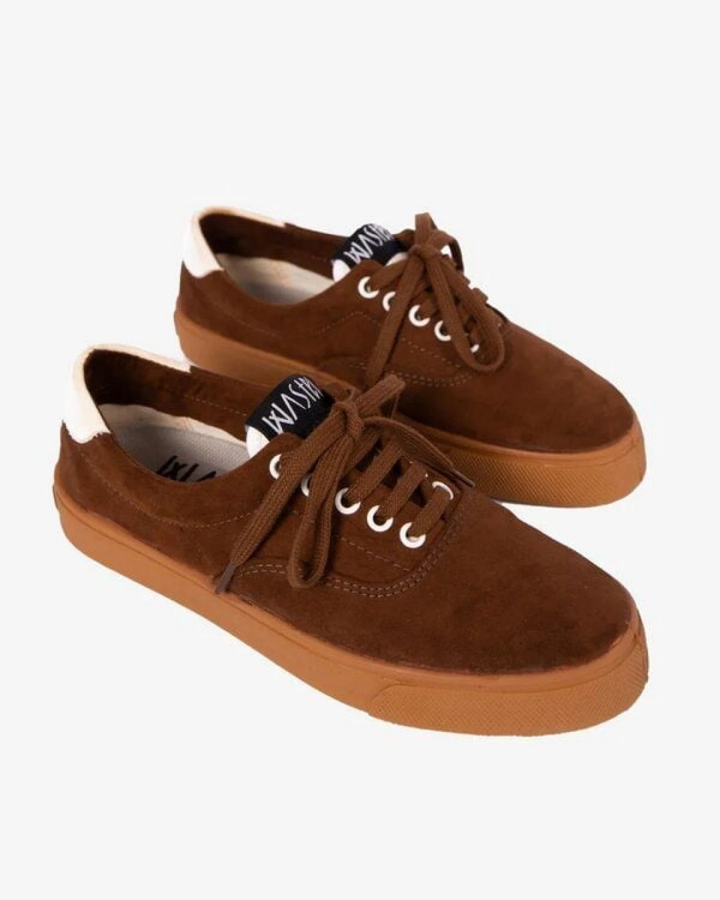 WASTED SHOES Herren Sneaker vegan Montecito braun weiß – Ansicht 4