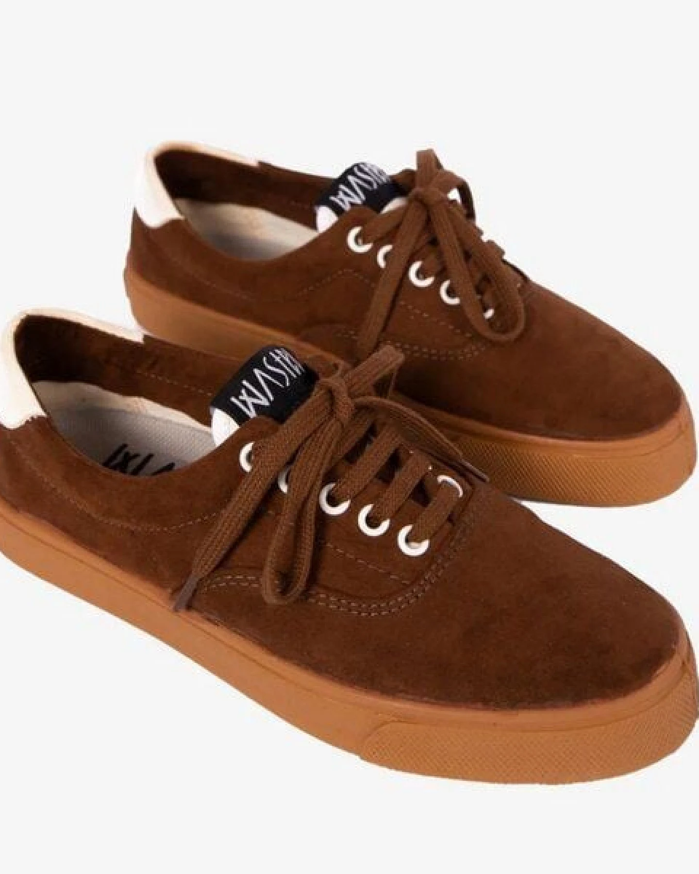 WASTED SHOES Herren Sneaker vegan Montecito braun weiß – Ansicht 4