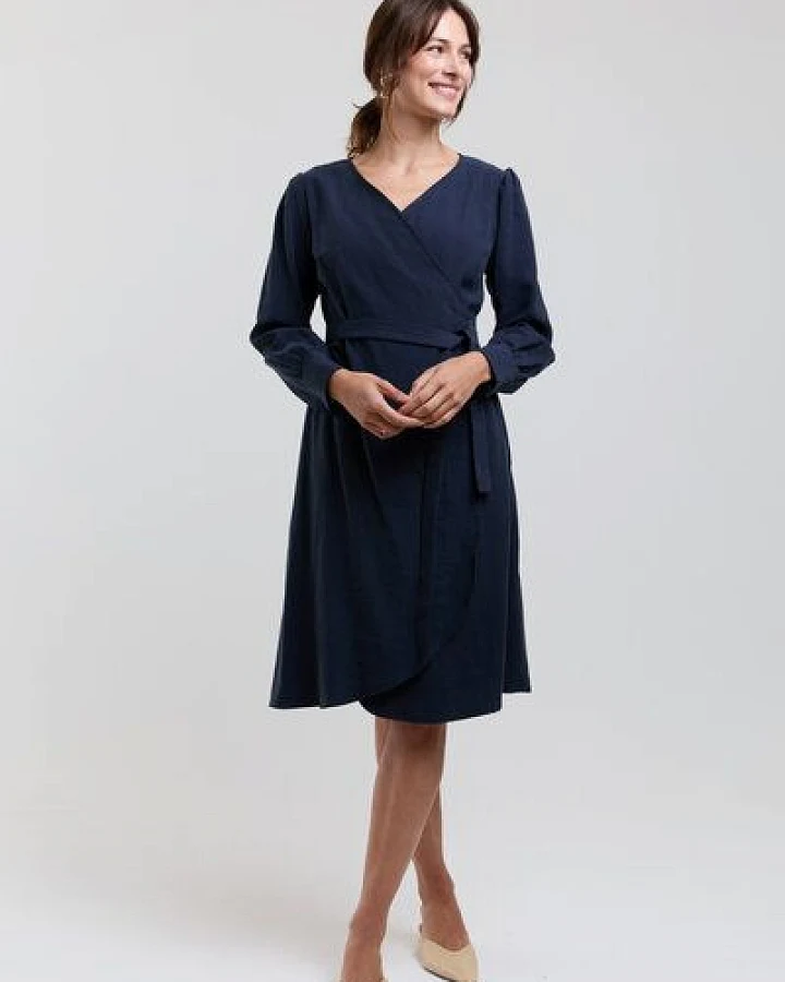 AYANI Sophie Wickelkleid aus TENCEL