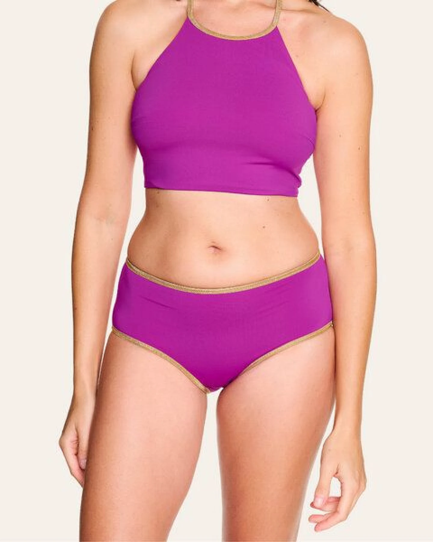 MYMARINI Wendbare Shorts Shine mit Shape-Effect aus ECONYL – Ansicht 2