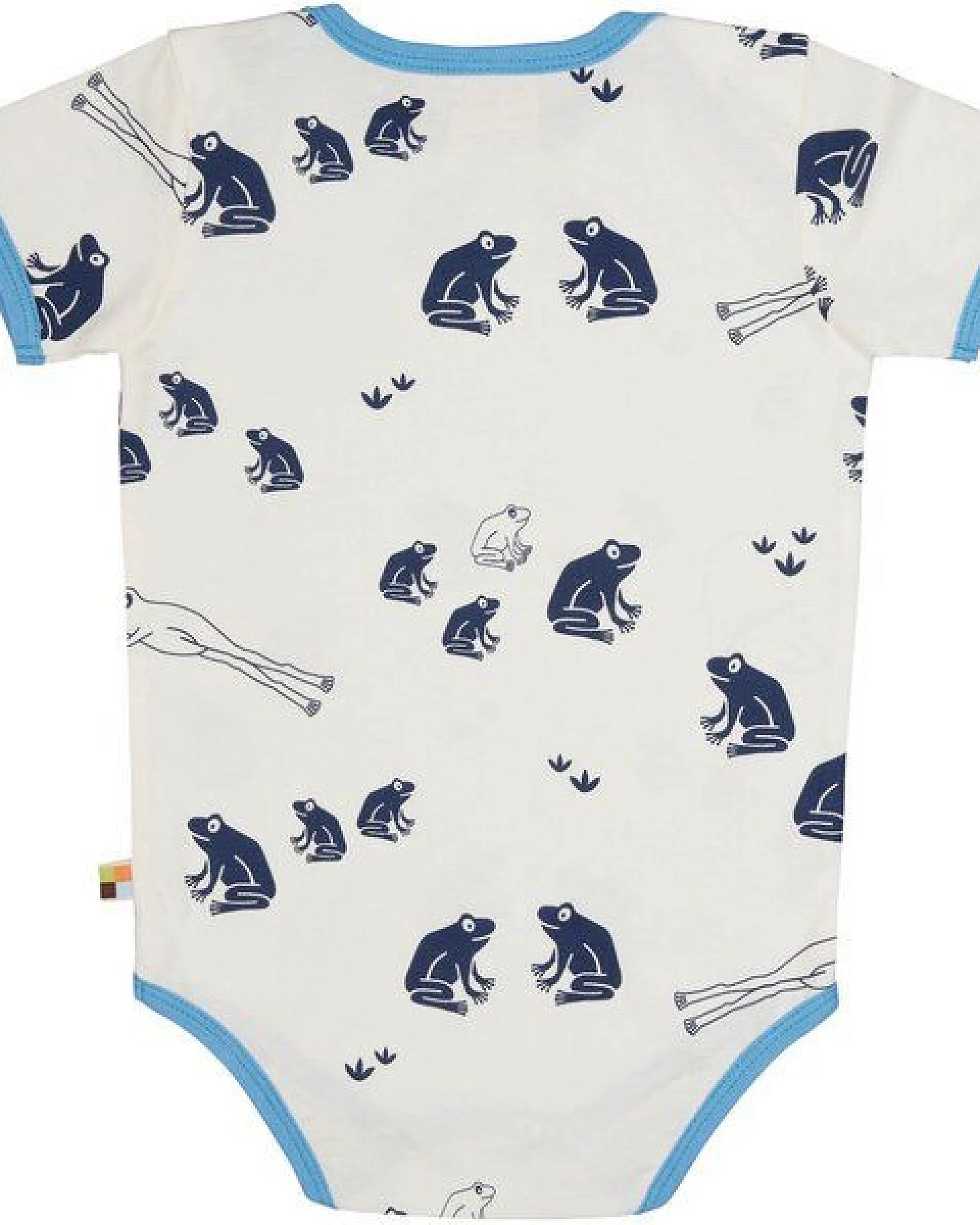 loud + proud Babys & Kinder Body kurzarm Druck, GOTS-zertifiziert – Ansicht 2