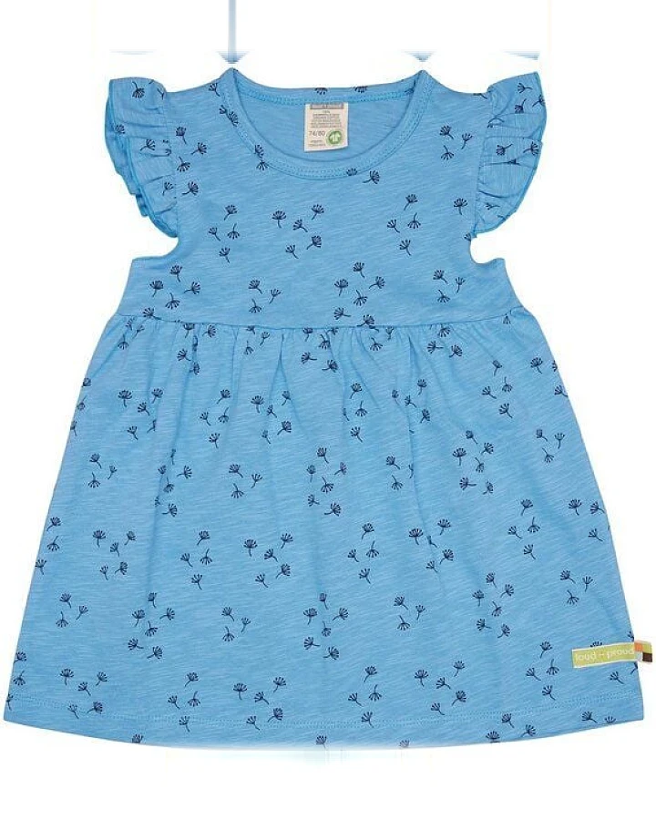 loud + proud Babys & Kinder Kleid Slub Jersey, GOTS-zertifiziert