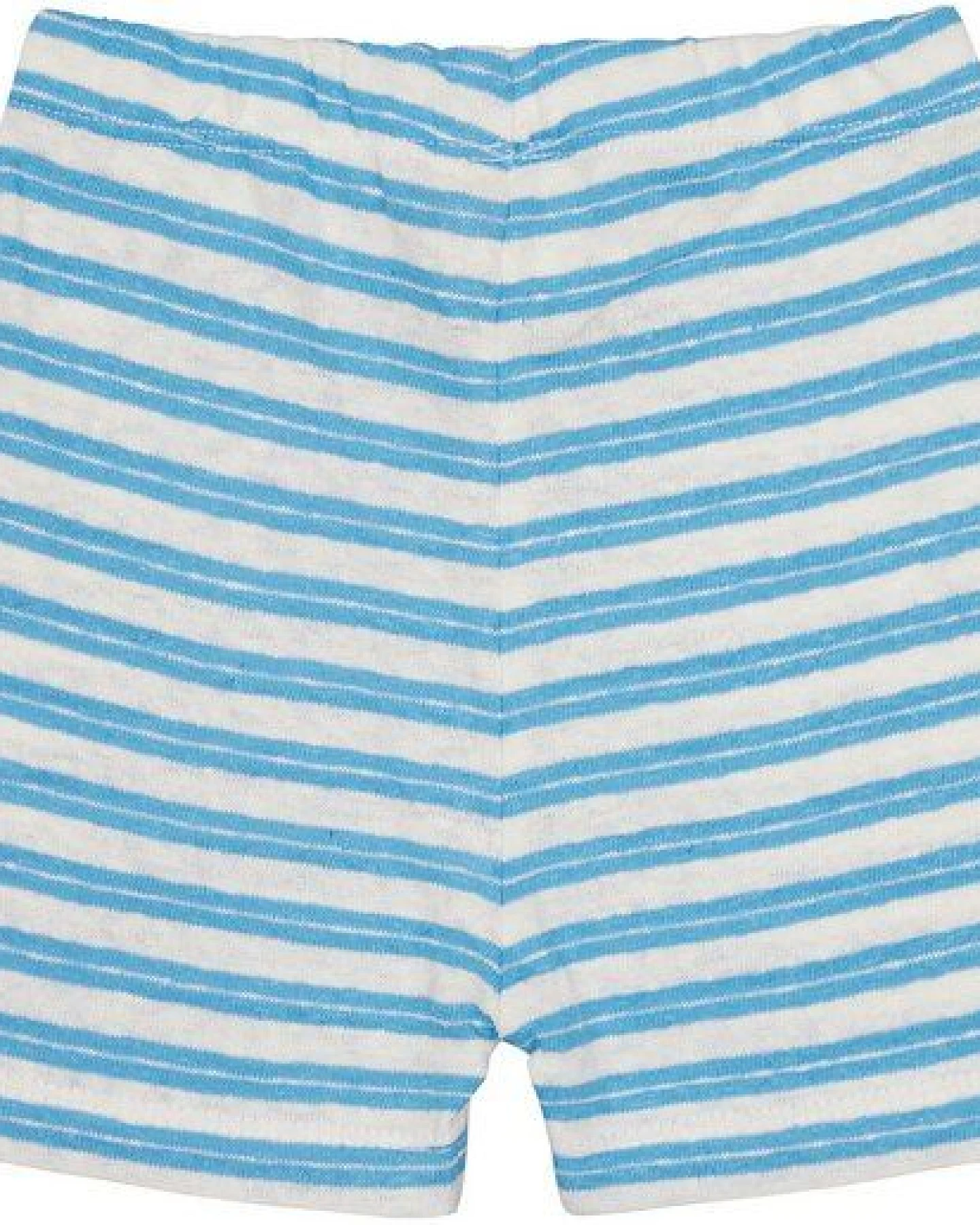 loud + proud Babys & Kinder Short Ringel mit Leinen, GOTS-zertifiziert – Ansicht 2