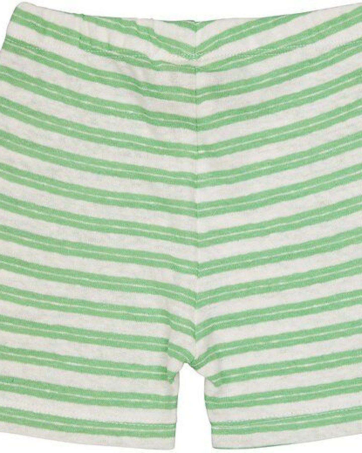 loud + proud Babys & Kinder Short Ringel mit Leinen, GOTS-zertifiziert – Ansicht 2
