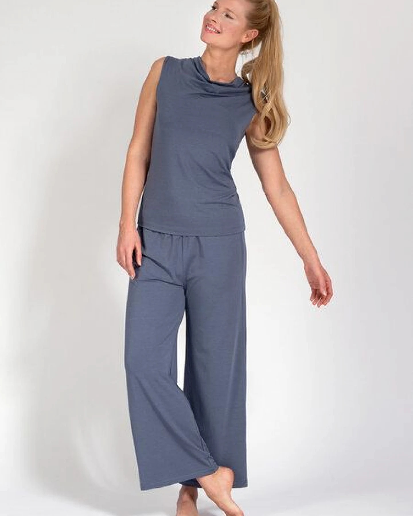 Magadi Yogahose NAOMI aus Naturmaterial, mit Taschen – Ansicht 4