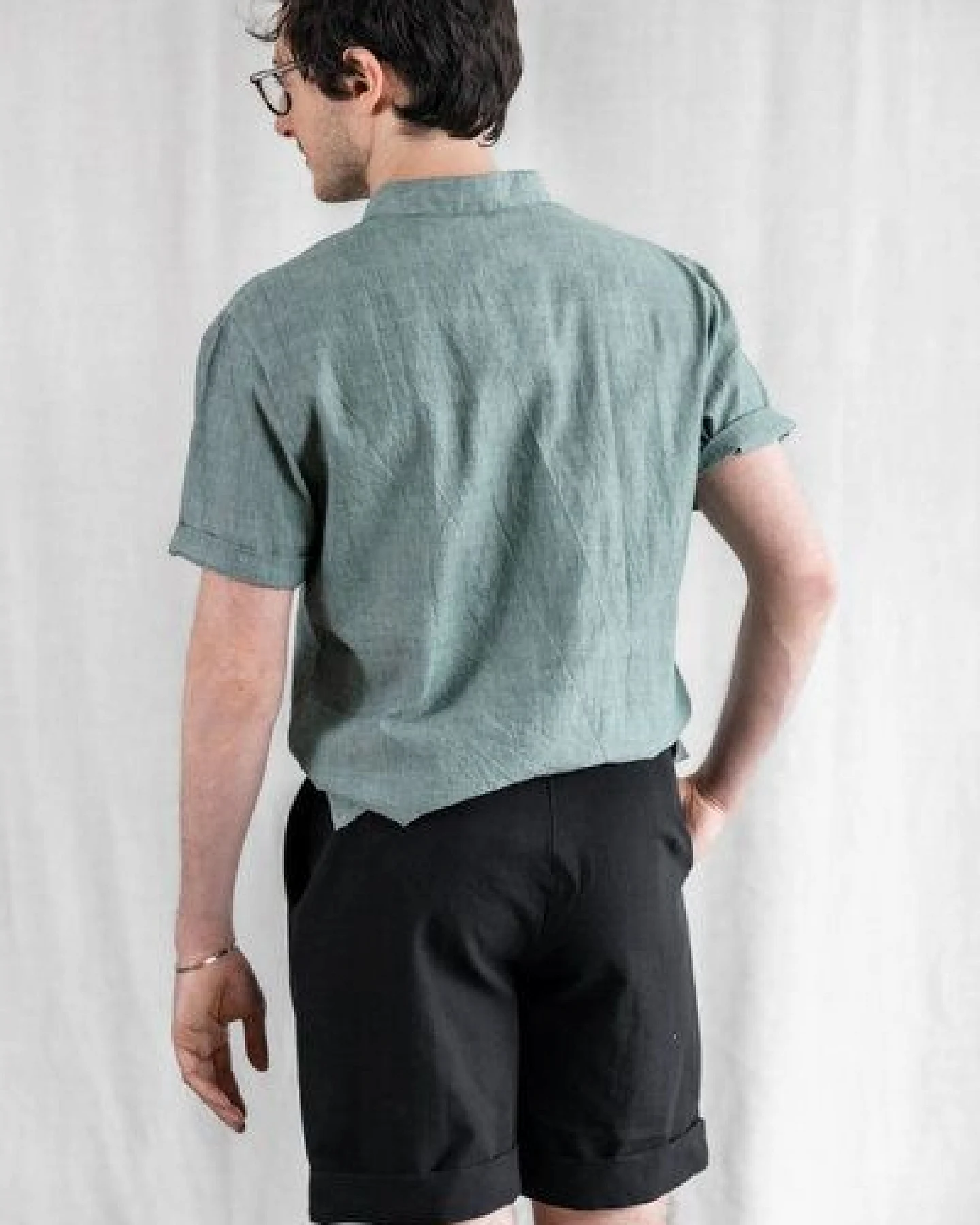 Jyoti - Fair Works Bio-Baumwoll Shorts Heet – Ansicht 4