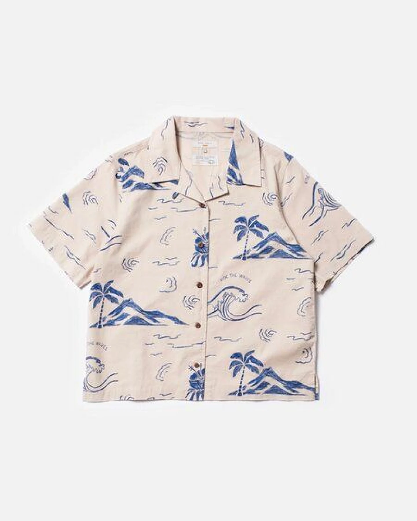 Nudie Jeans Moa Waves Bluse – Ansicht 3