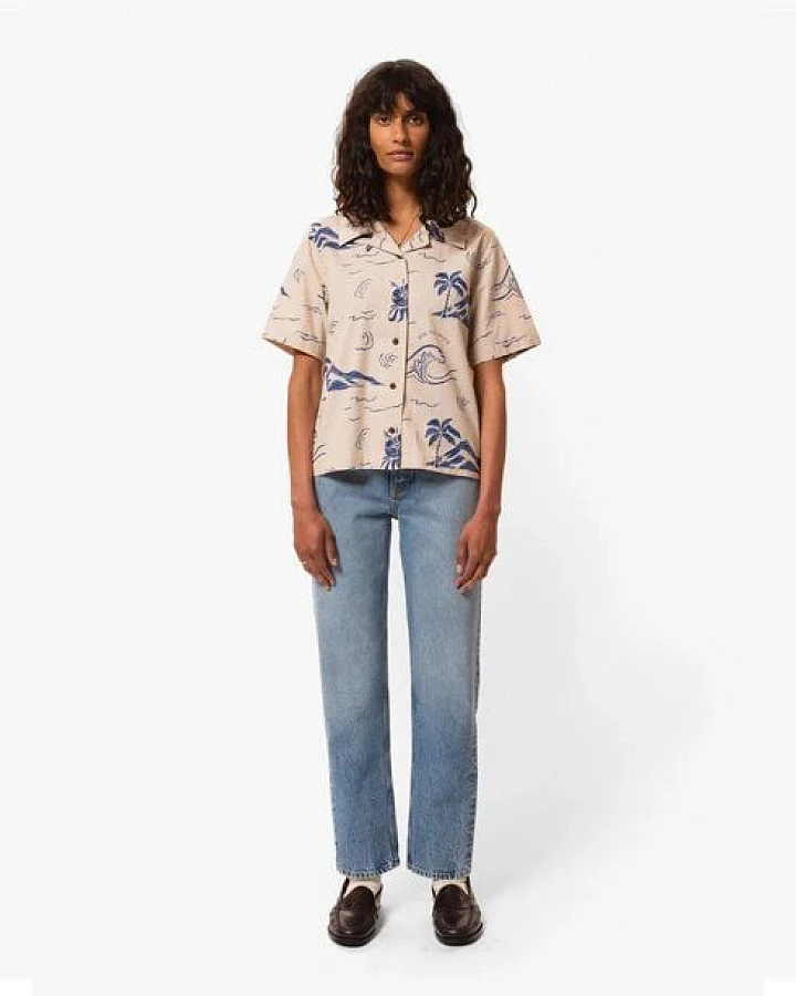 Nudie Jeans Moa Waves Bluse