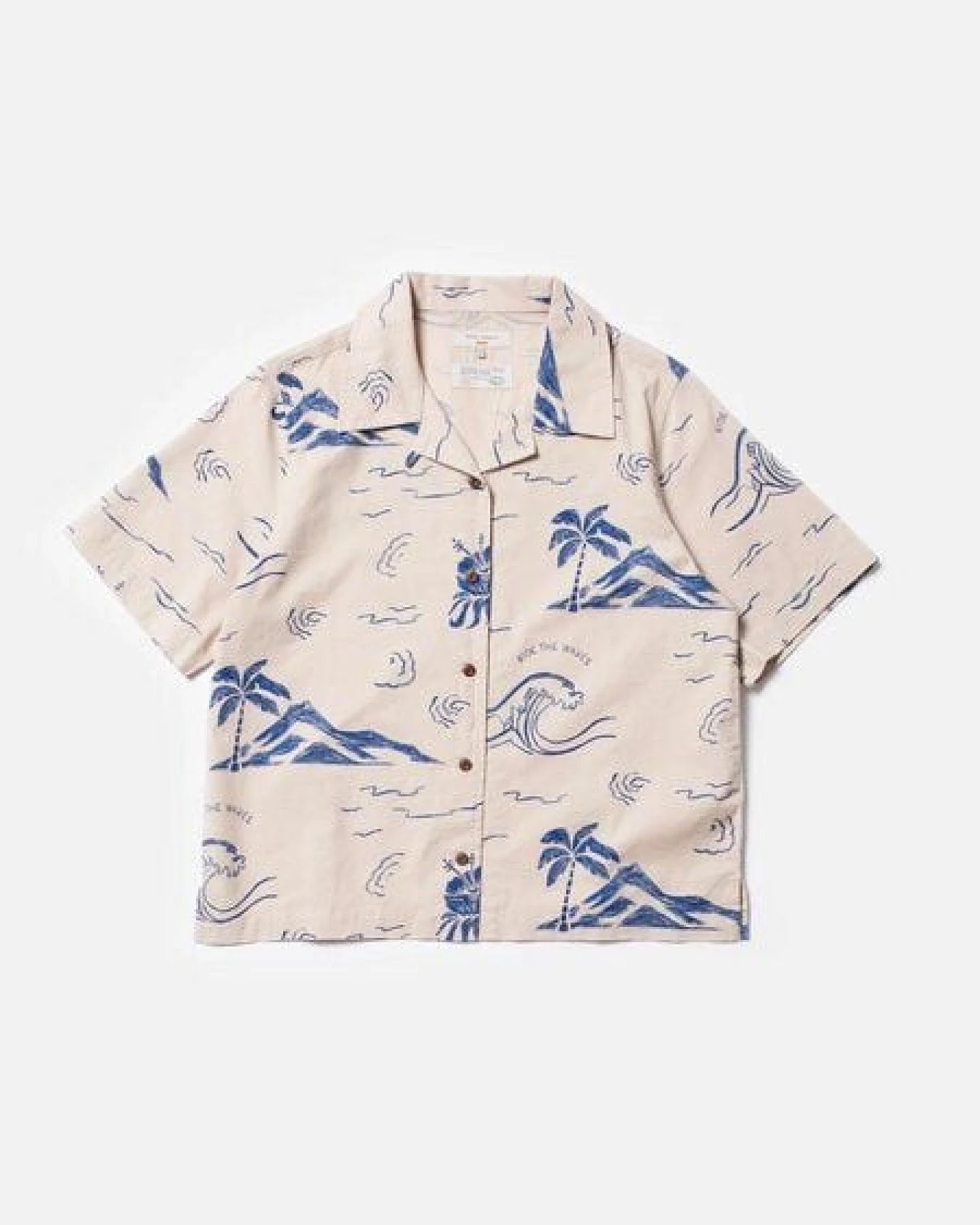 Nudie Jeans Moa Waves Bluse – Ansicht 3