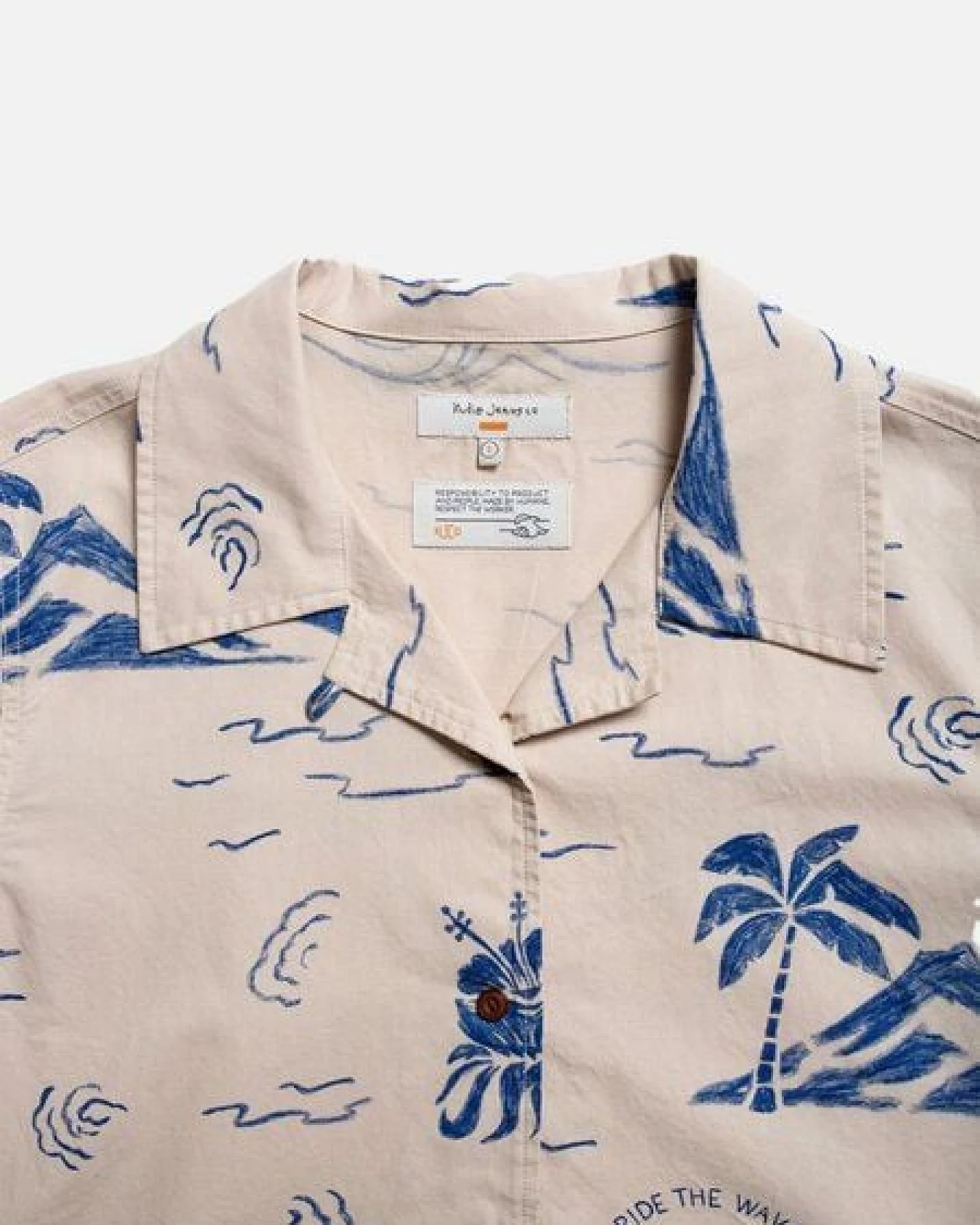Nudie Jeans Moa Waves Bluse – Ansicht 4