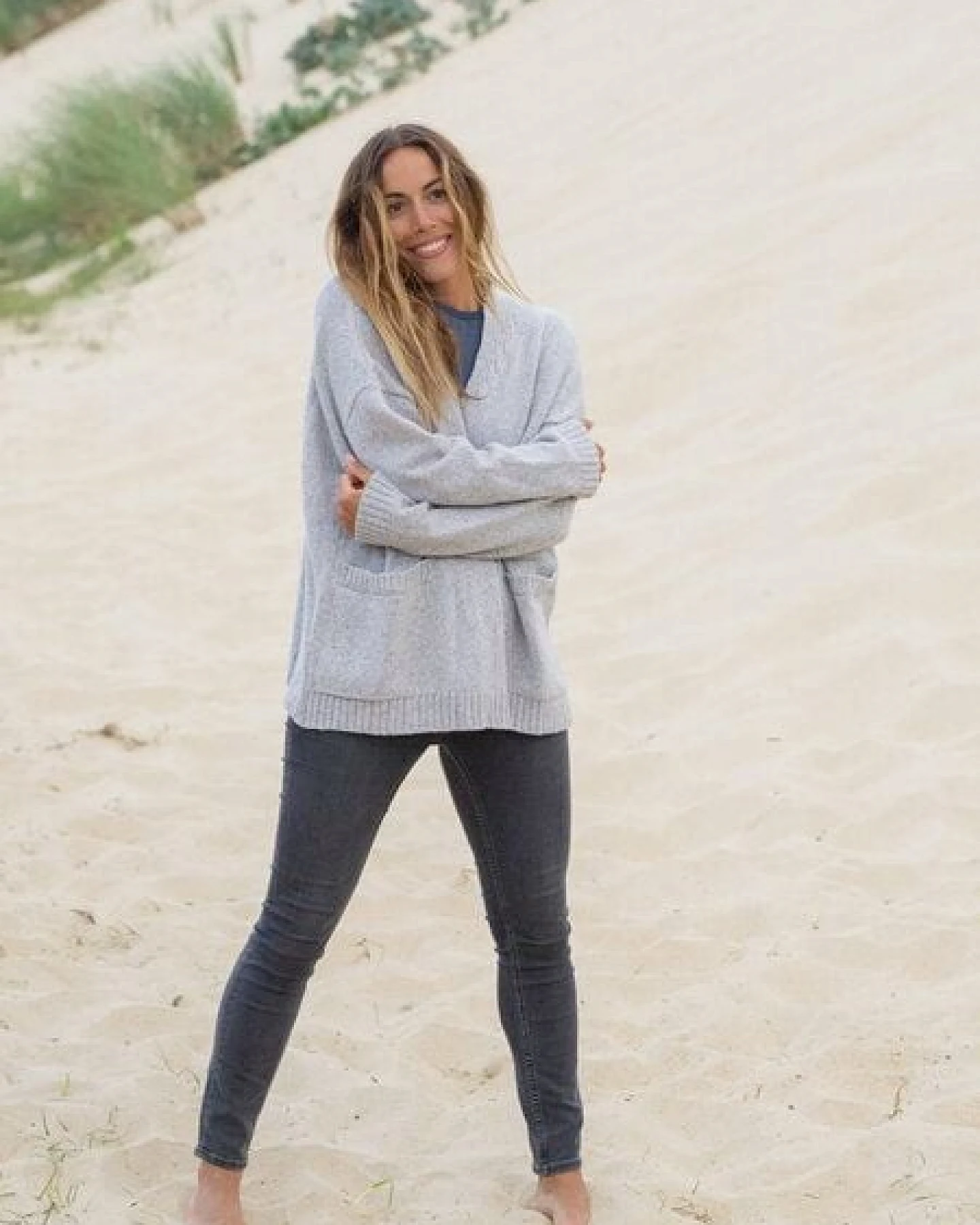 FUXBAU Oversize Cardigan – Ansicht 3