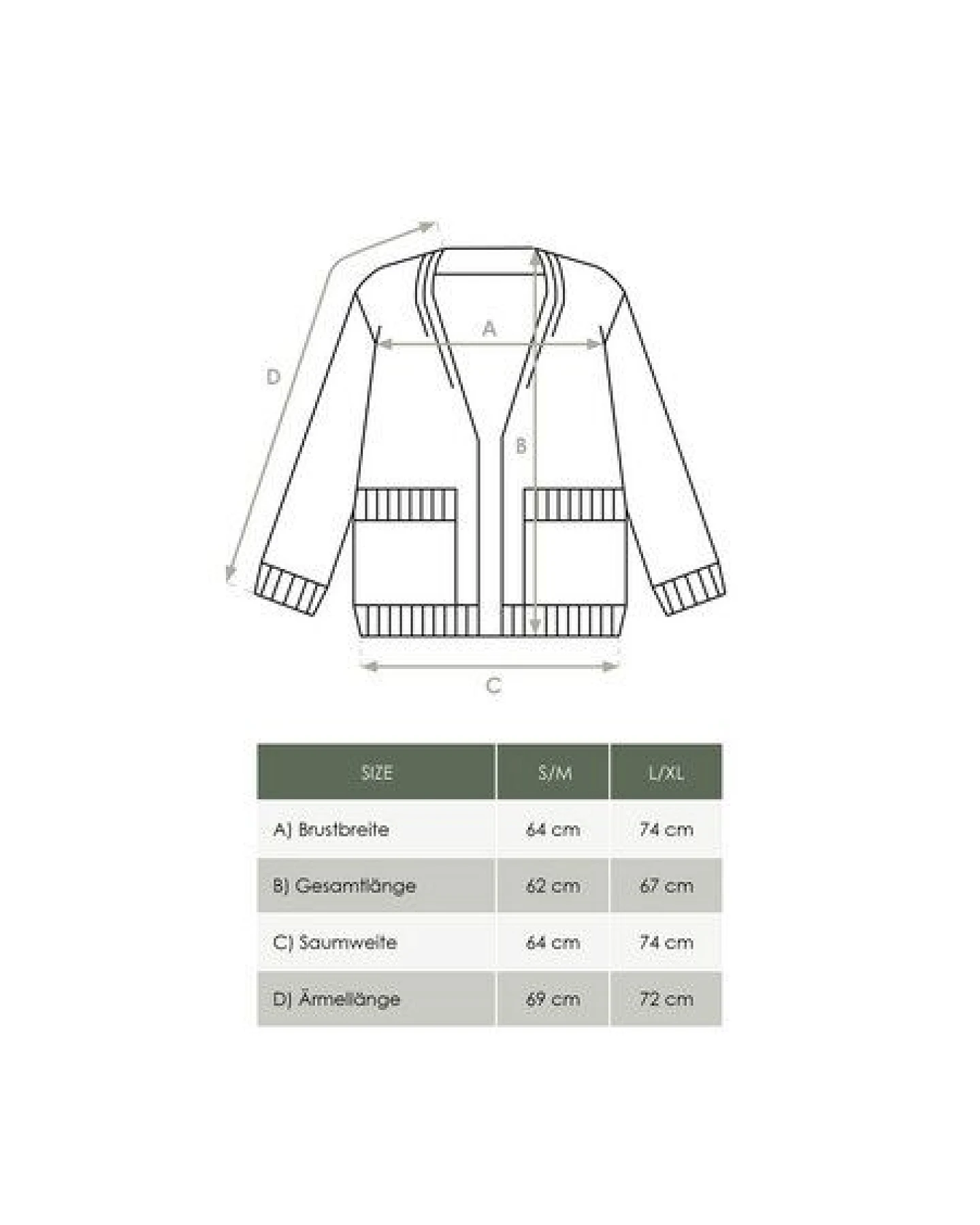 FUXBAU Oversize Cardigan – Ansicht 4