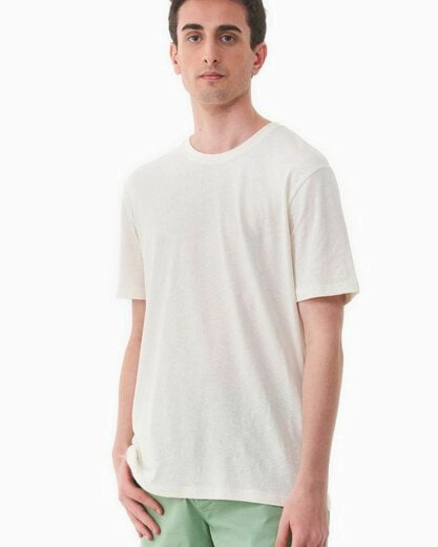 ORGANICATION T-Shirt aus Bio-Baumwolle und Leinen – Ansicht 4