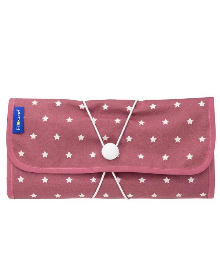 Flosinn Wickeltasche Wickelunterlage Wickelclutch abwischbar in verschiedenen Farben