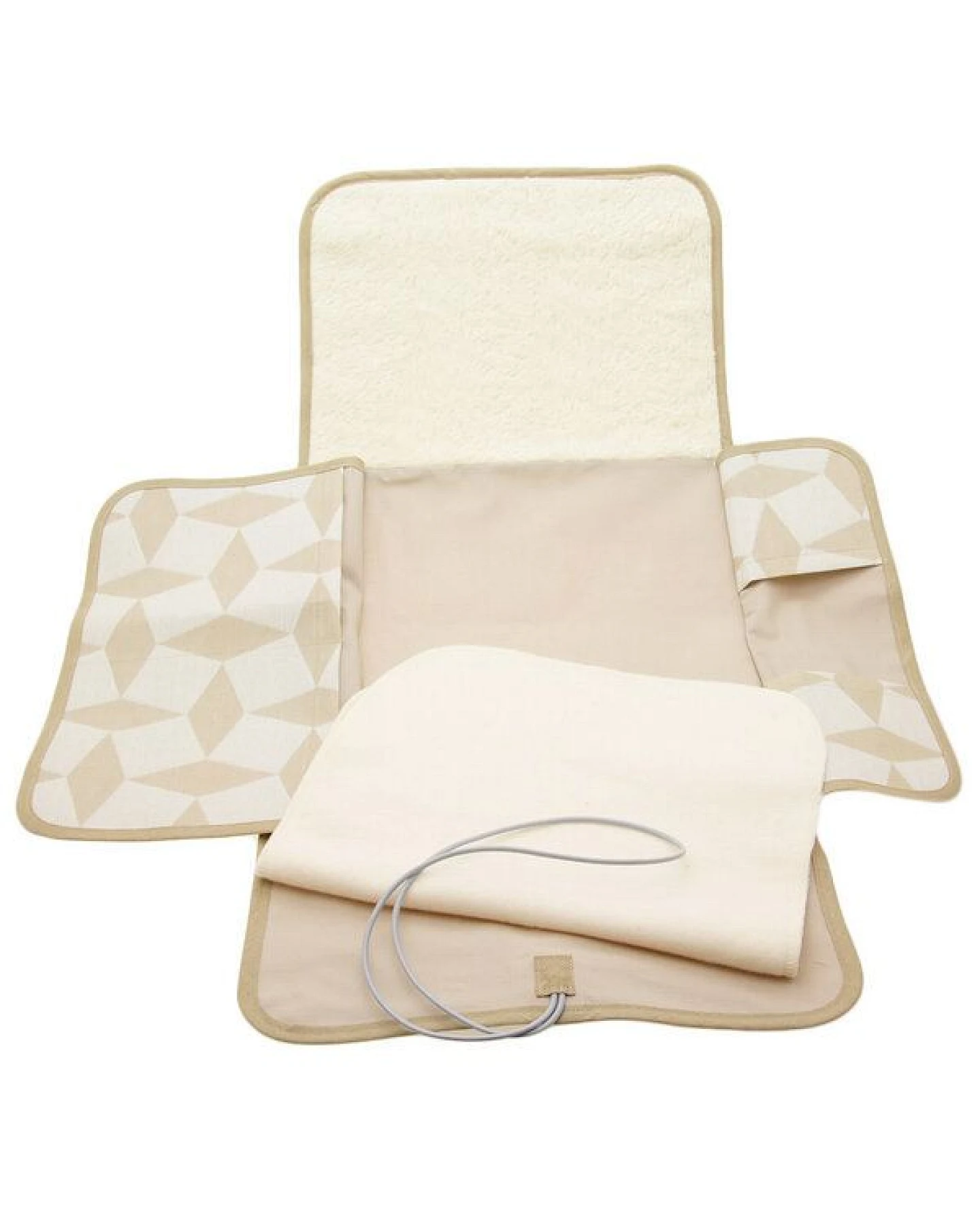Flosinn Wickeltasche Wickelunterlage Wickelclutch abwischbar in verschiedenen Farben – Ansicht 3