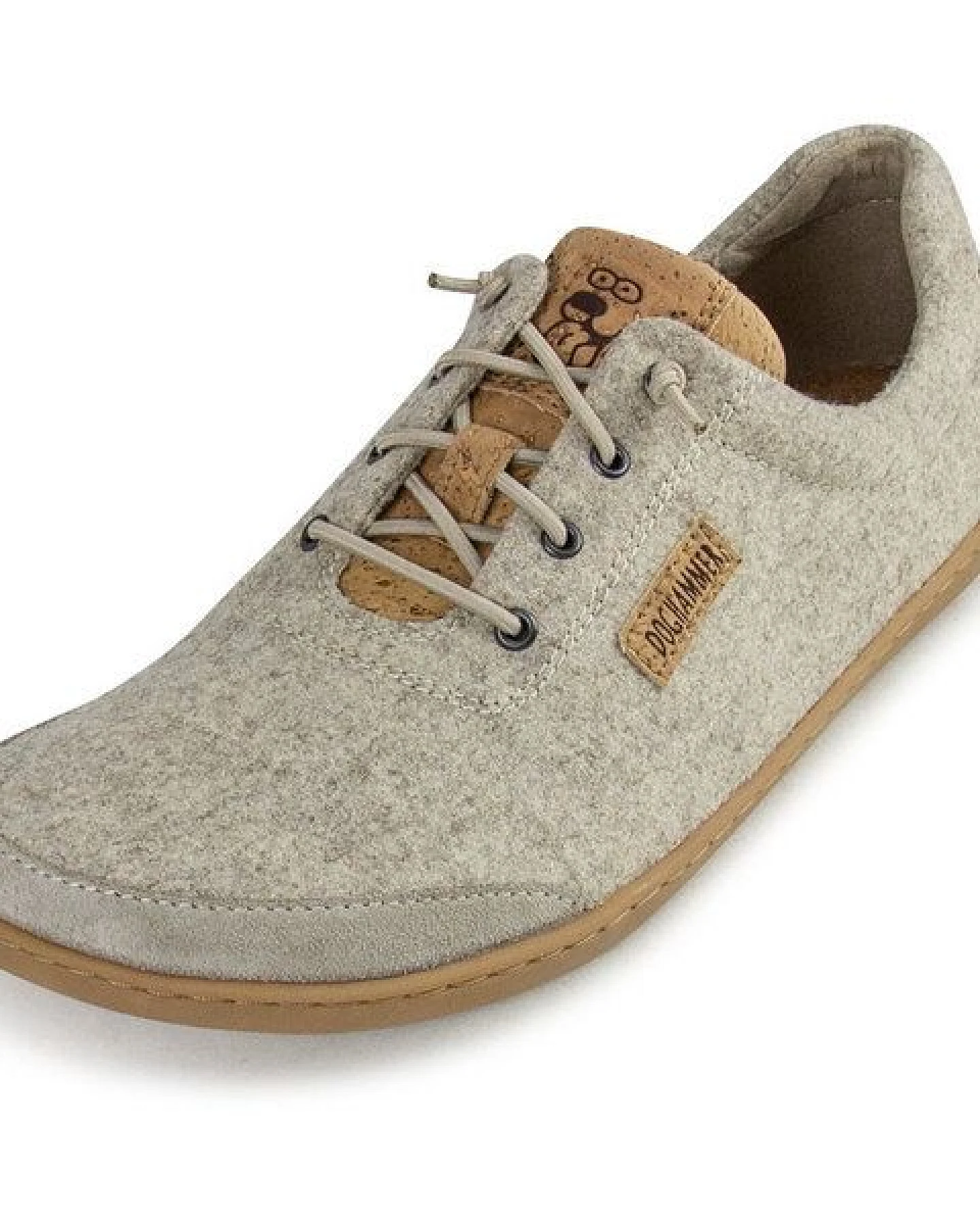 Doghammer Barfußschuh aus Merinowolle - Terrar Wool earth – Ansicht 3