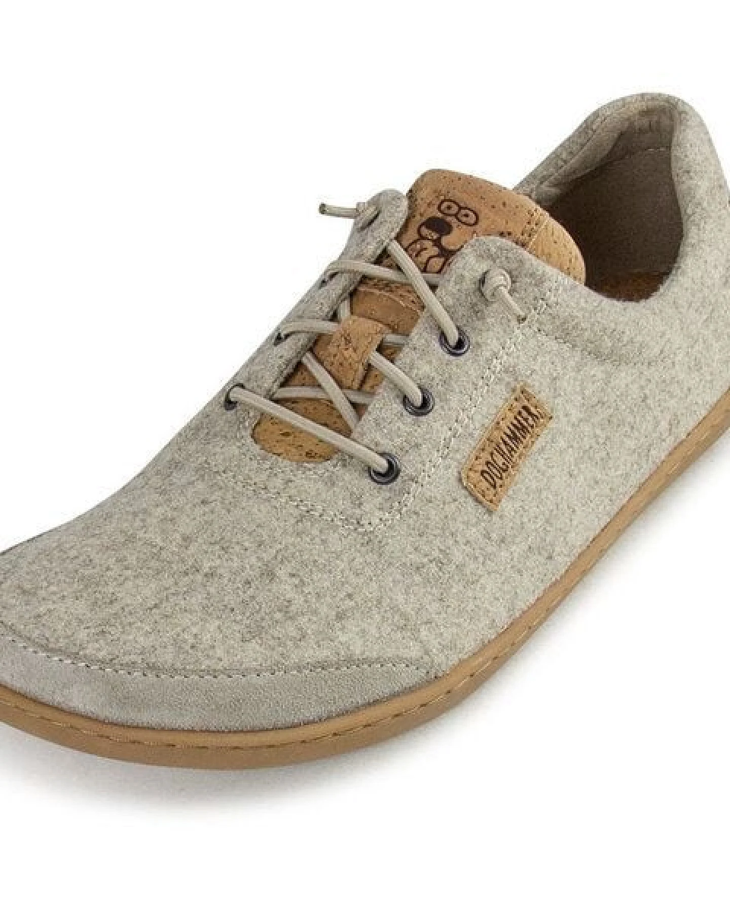 Doghammer Barfußschuh aus Merinowolle - Terrar Wool earth – Ansicht 3