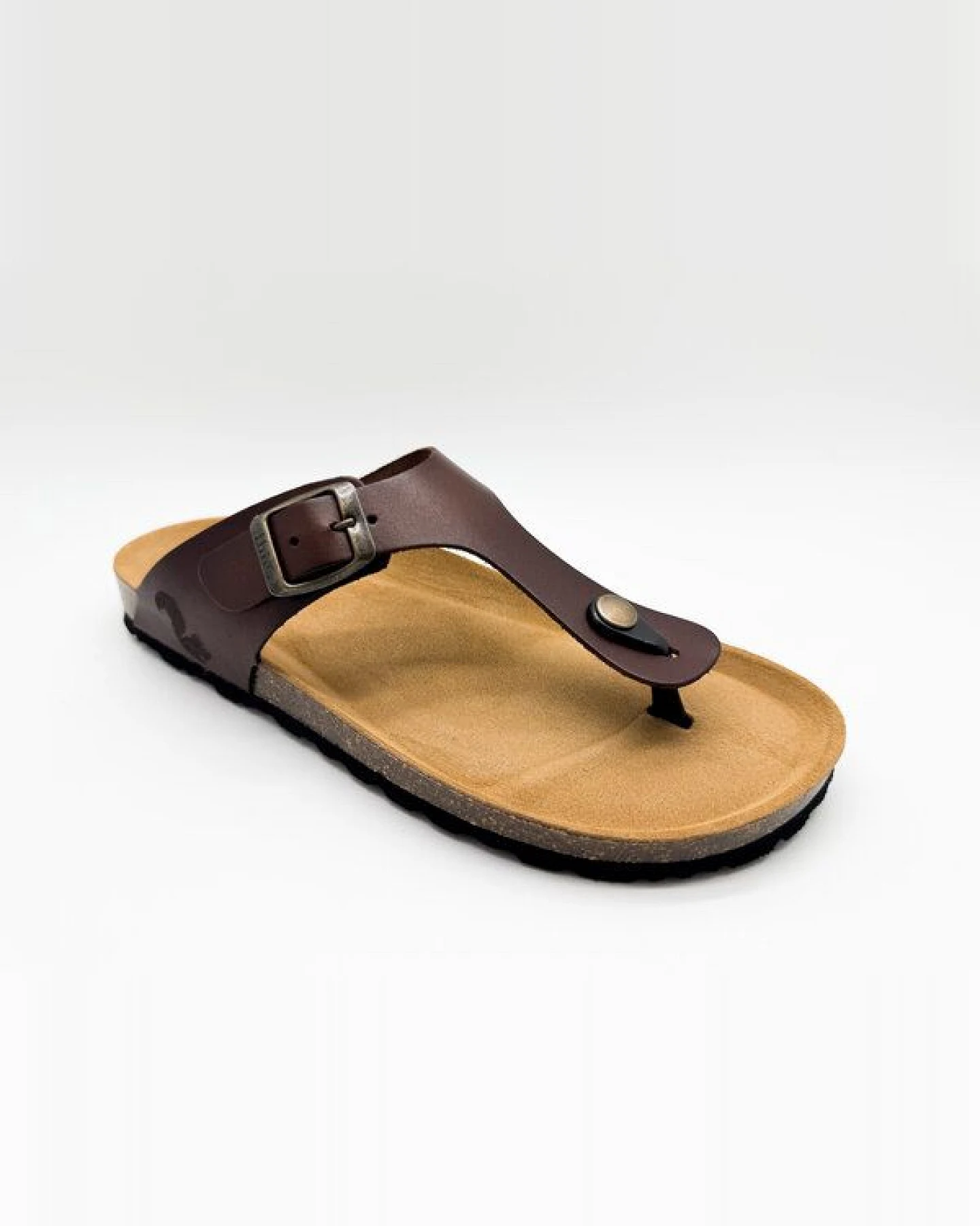 thies ® Eco Thong Sandalen aus vegetabil gegerbtem Leder – Ansicht 2