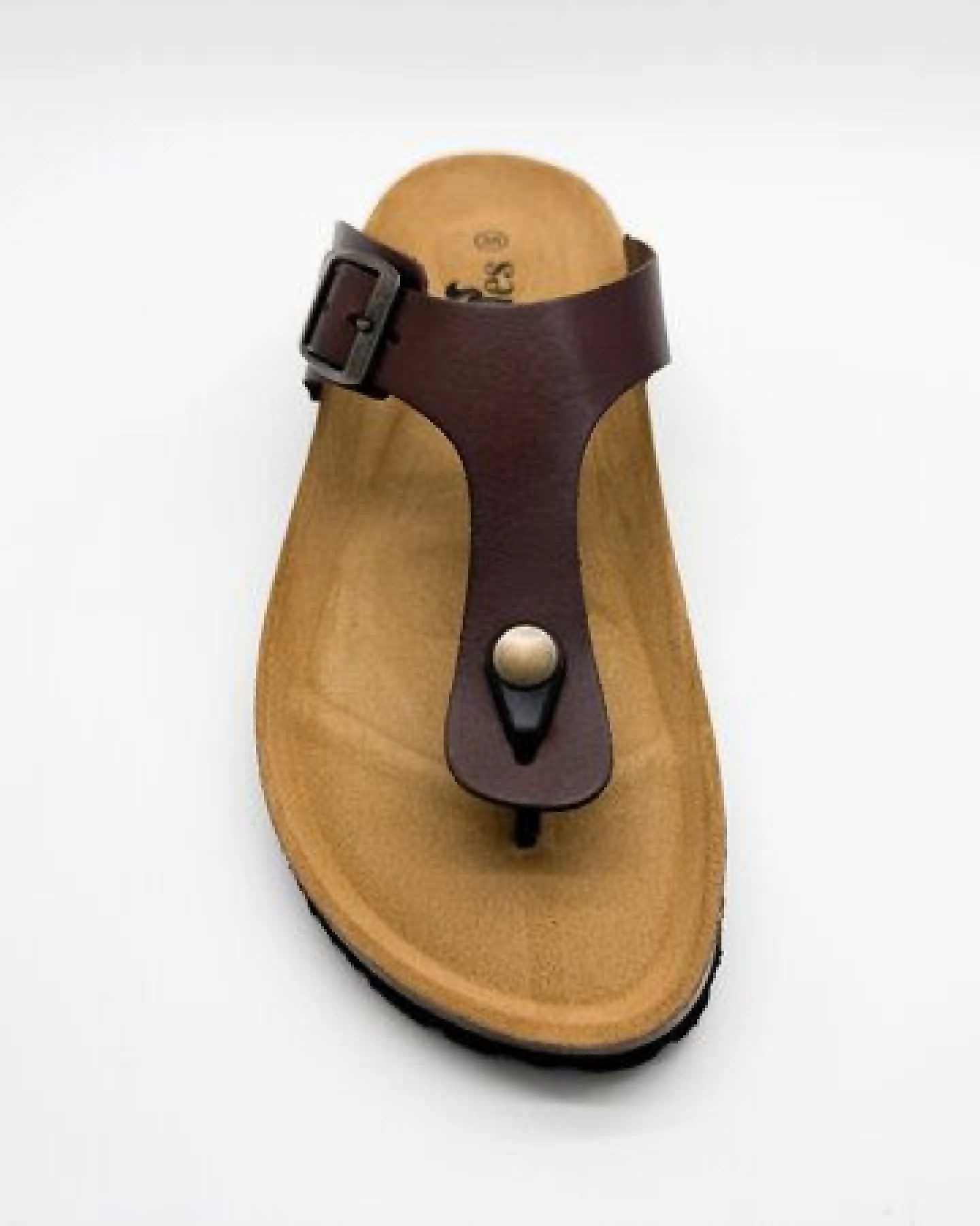 thies ® Eco Thong Sandalen aus vegetabil gegerbtem Leder – Ansicht 3