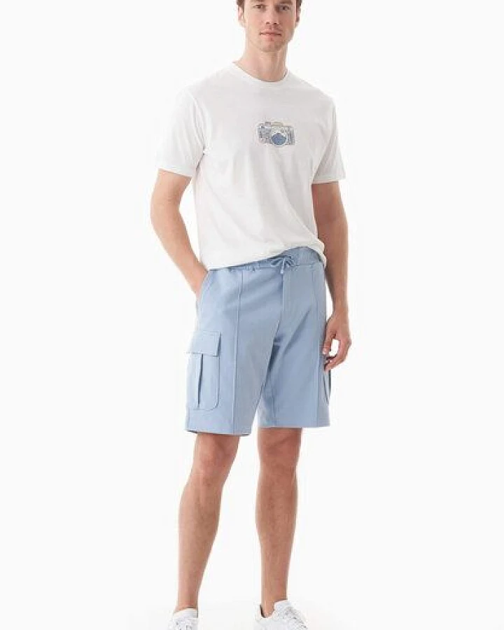 ORGANICATION Cargo-Sweatshorts aus Bio-Baumwolle
