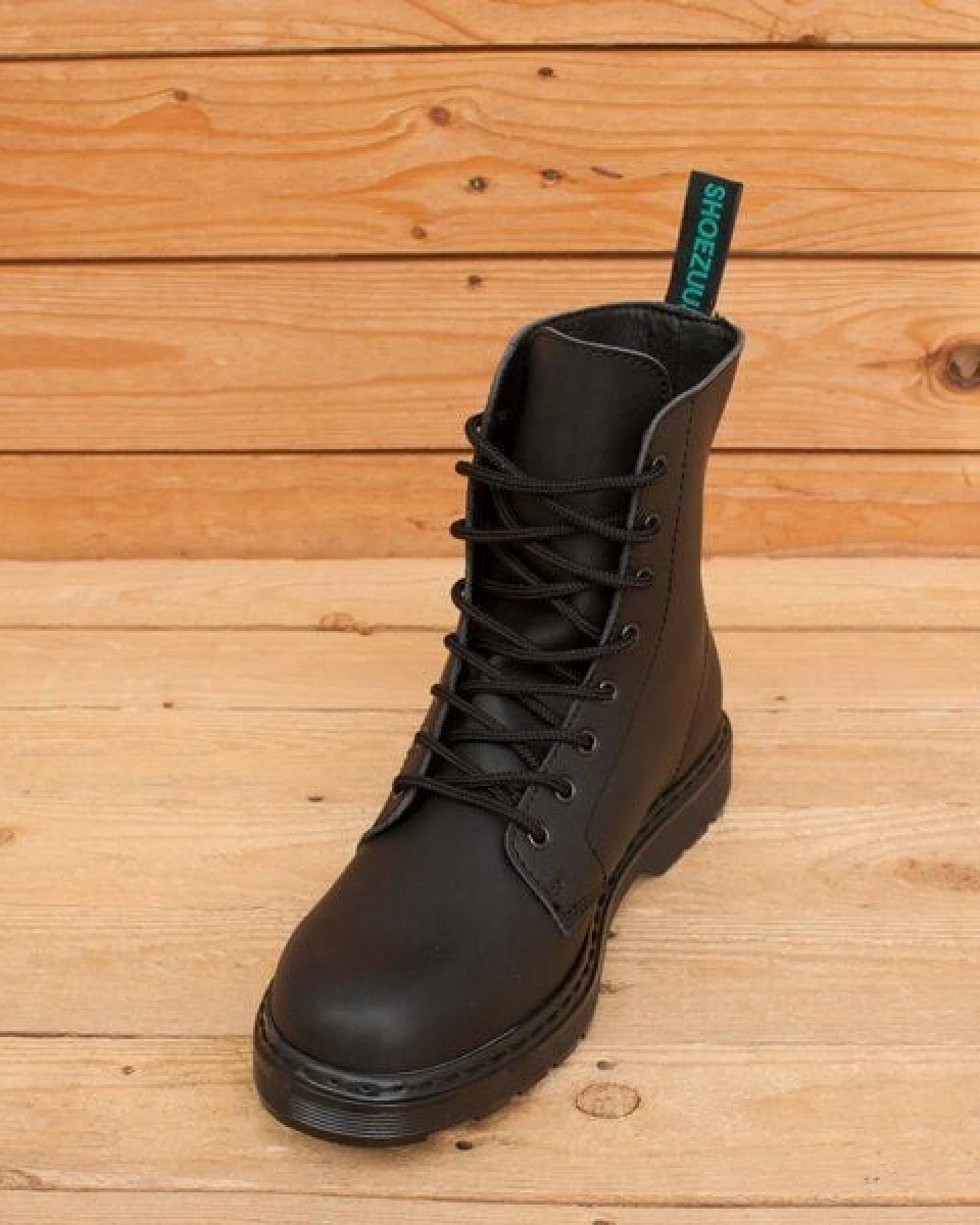Shoezuu Vegan Vegane Shoezuu UK Boots Monochrome Edition – Ansicht 4