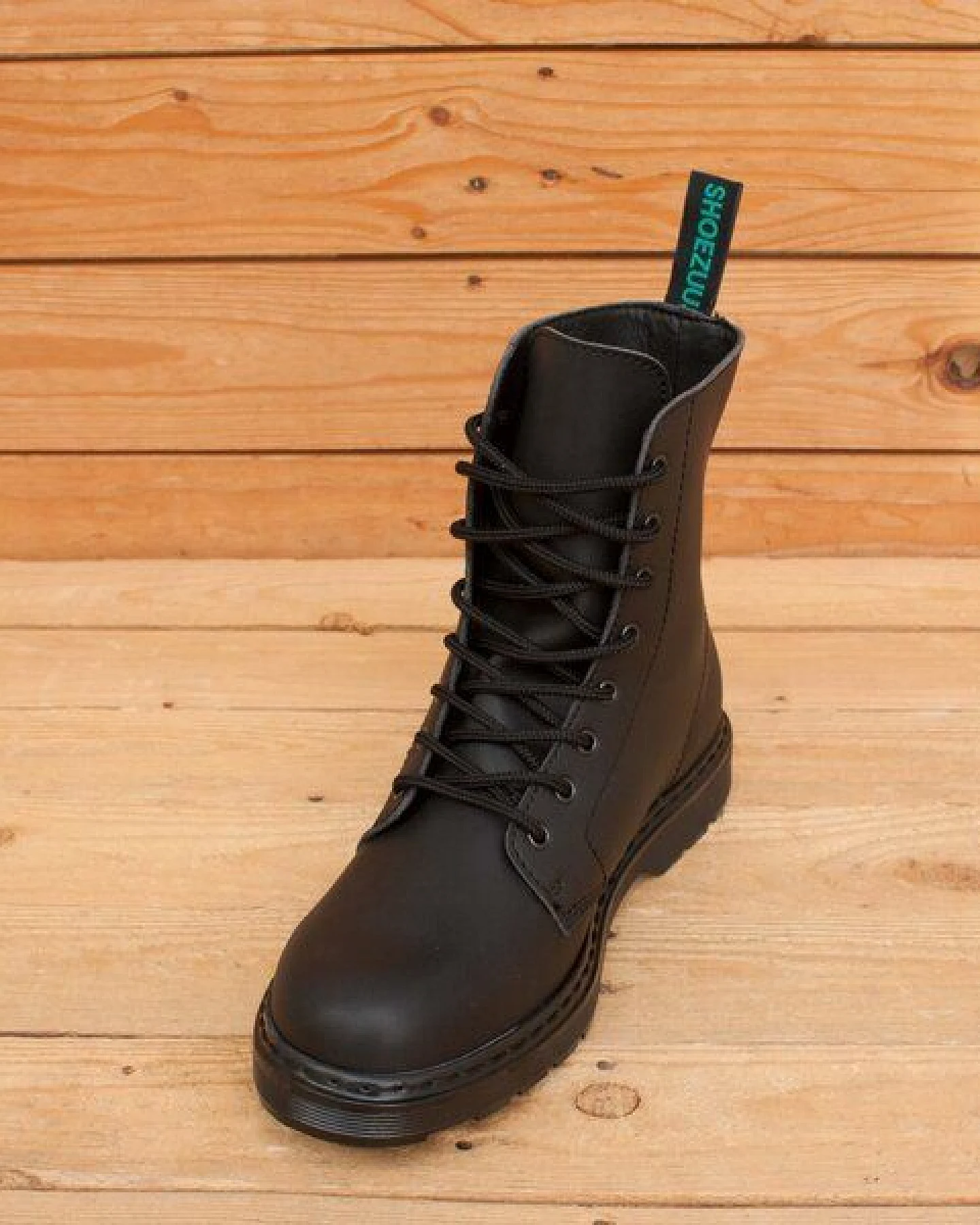 Shoezuu Vegan Vegane Shoezuu UK Boots Monochrome Edition – Ansicht 4