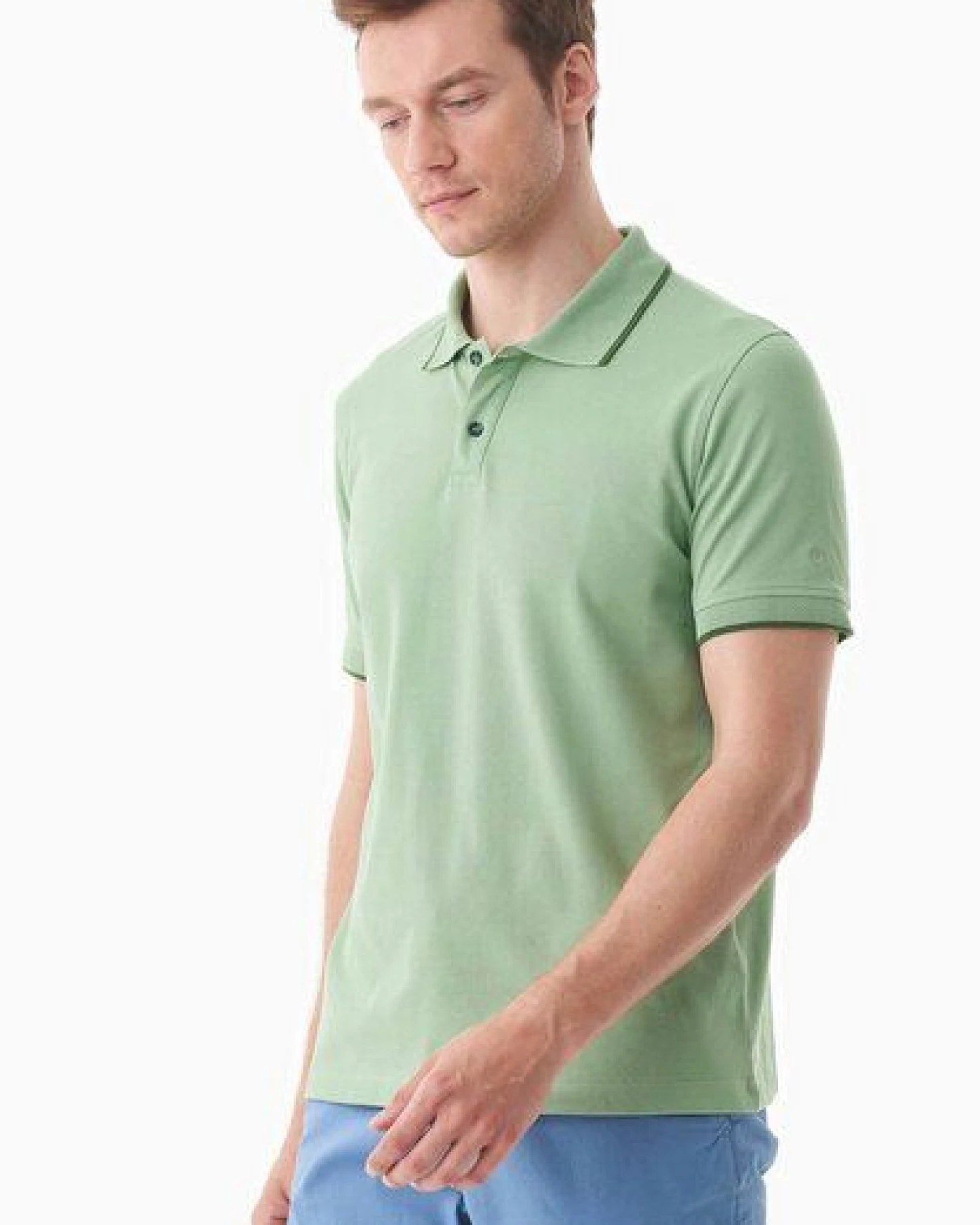ORGANICATION Poloshirt aus Bio-Baumwolle – Ansicht 4