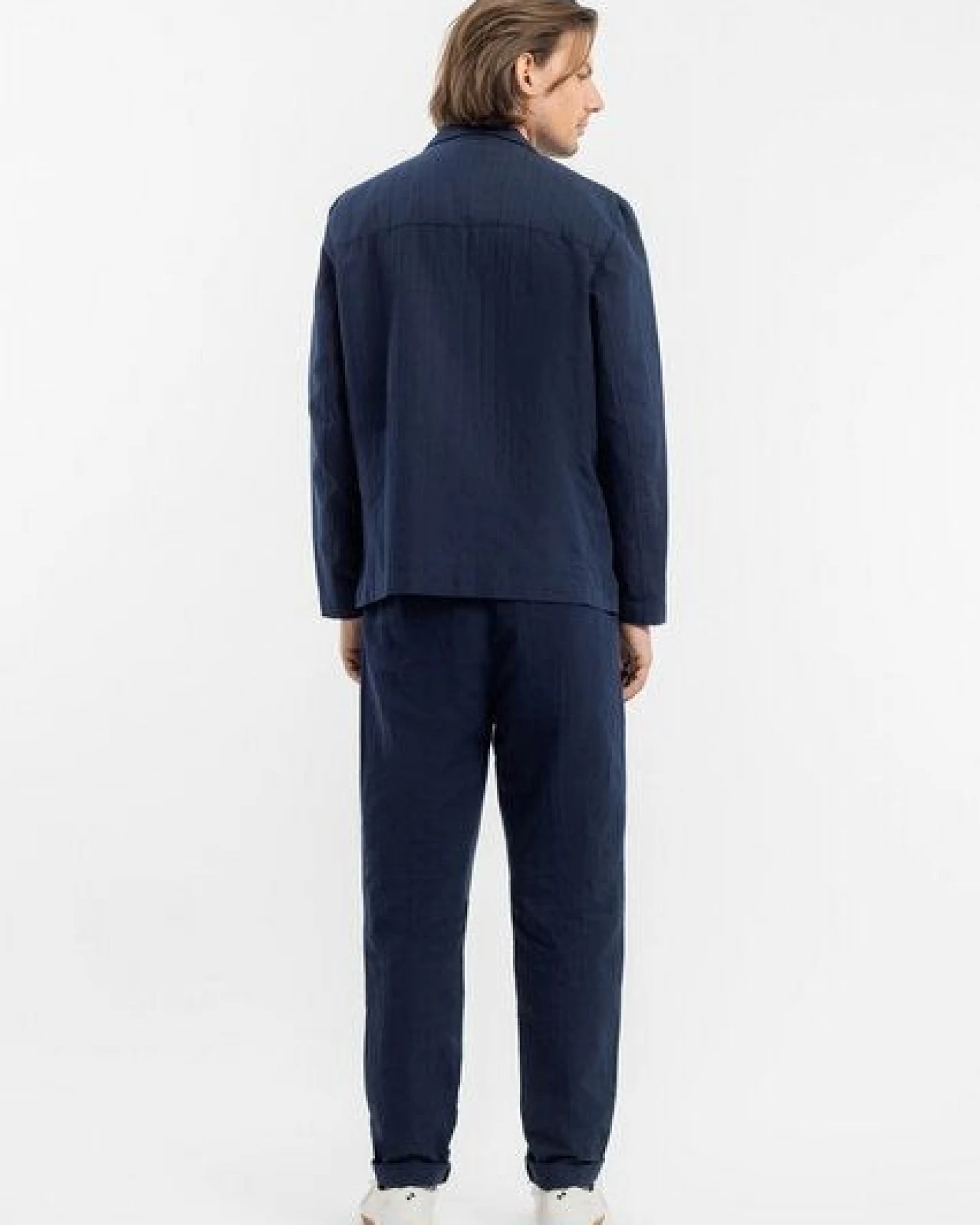 Rotholz Blazer - Workwear - aus einem Baumwolle/Leinen Mix – Ansicht 3