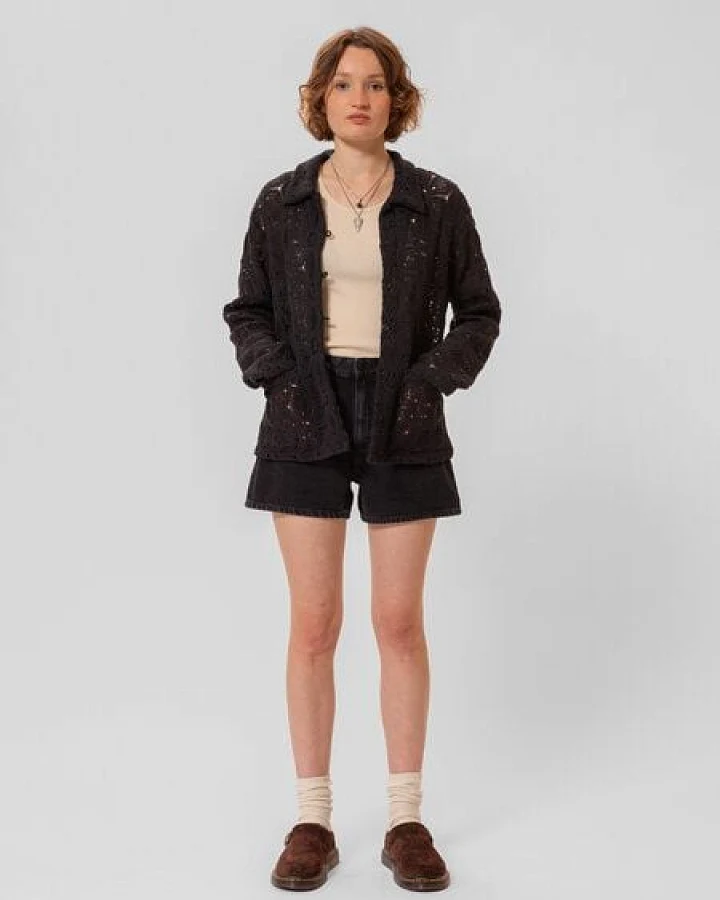 Nudie Jeans Jeansshorts - Maeve - aus Bio-Baumwolle und recycelter Baumwolle