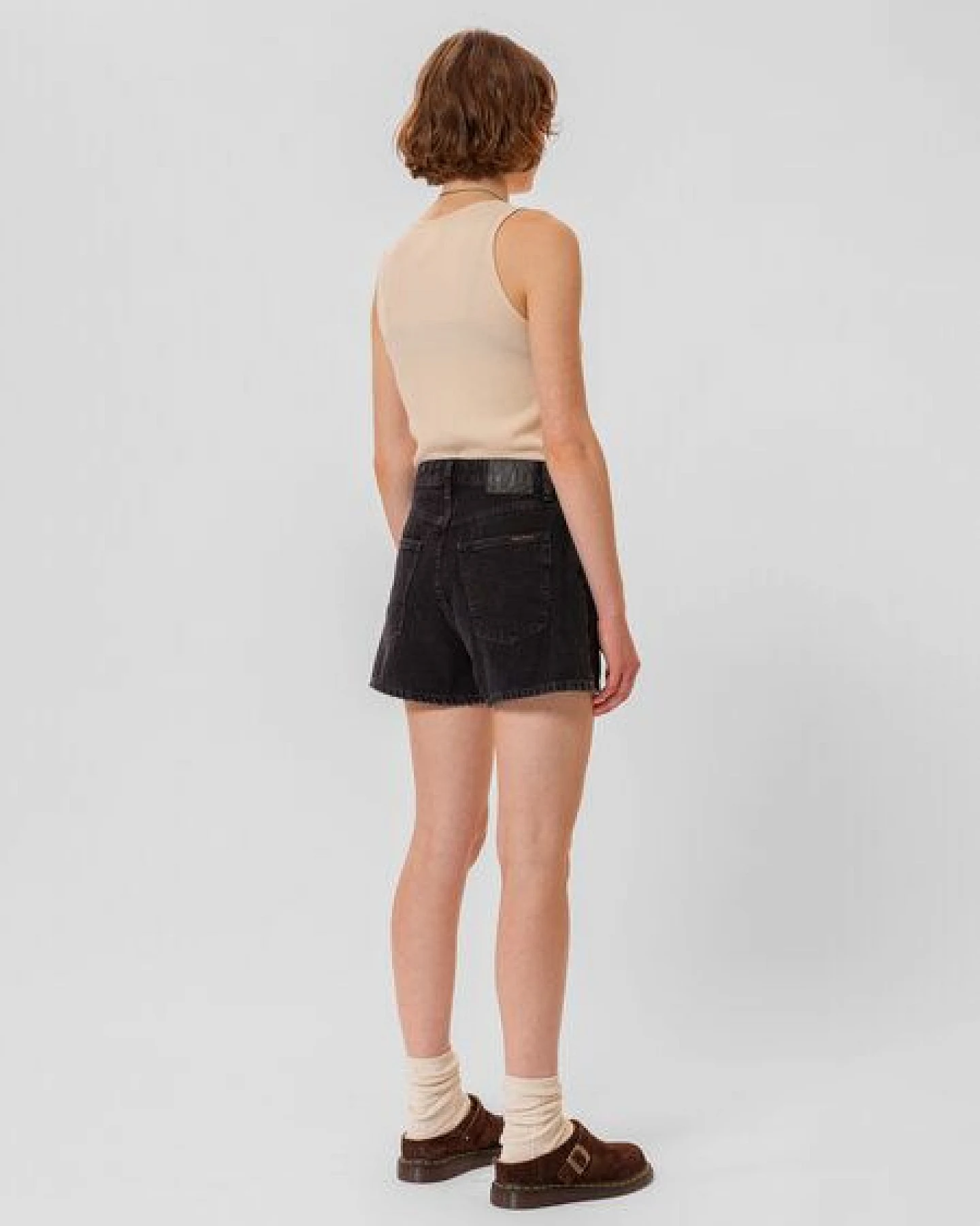 Nudie Jeans Jeansshorts - Maeve - aus Bio-Baumwolle und recycelter Baumwolle – Ansicht 2