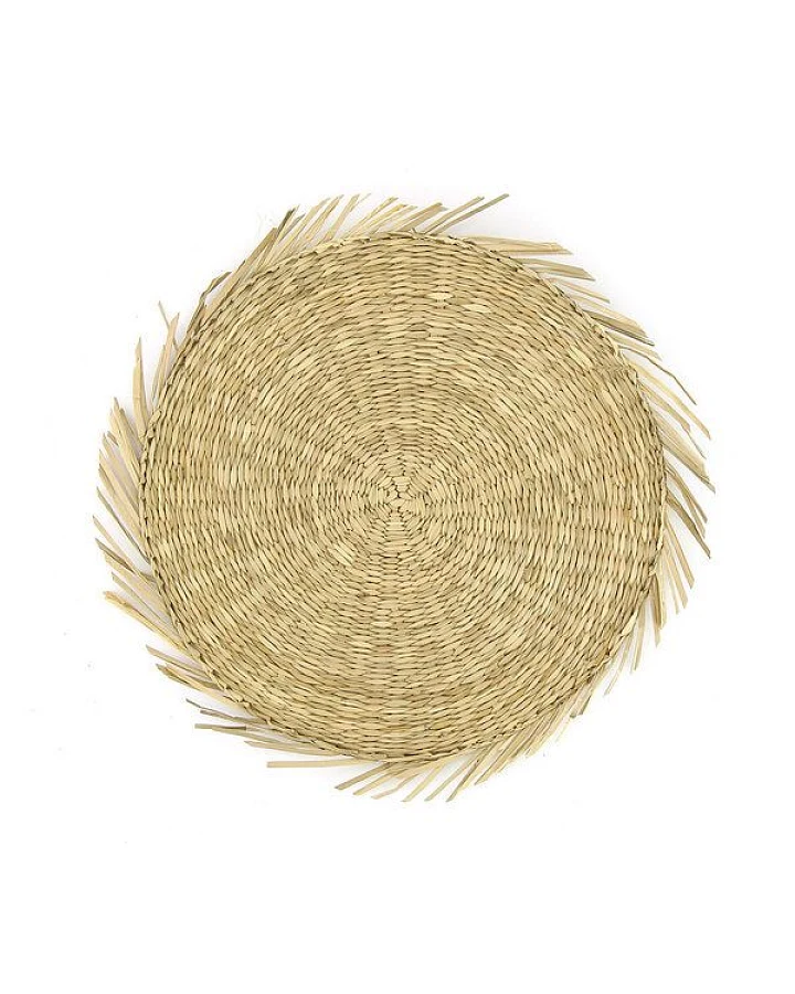 GLOBO Fair Trade Schönes Tischset aus Naturfasern, verschiedene Motive