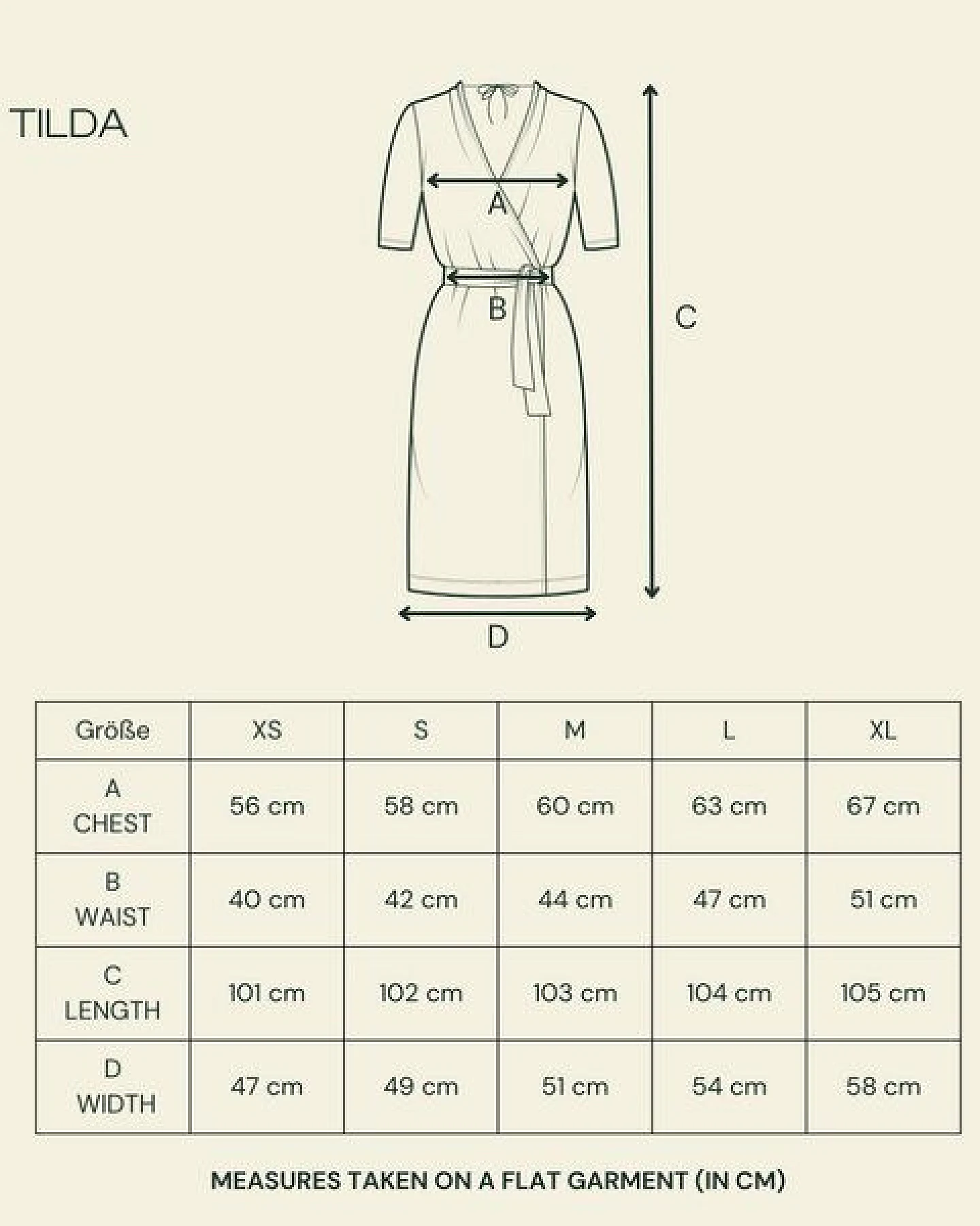 NORDLICHT Damen Wickelkleid Tilda aus 100% Tencel – Ansicht 4