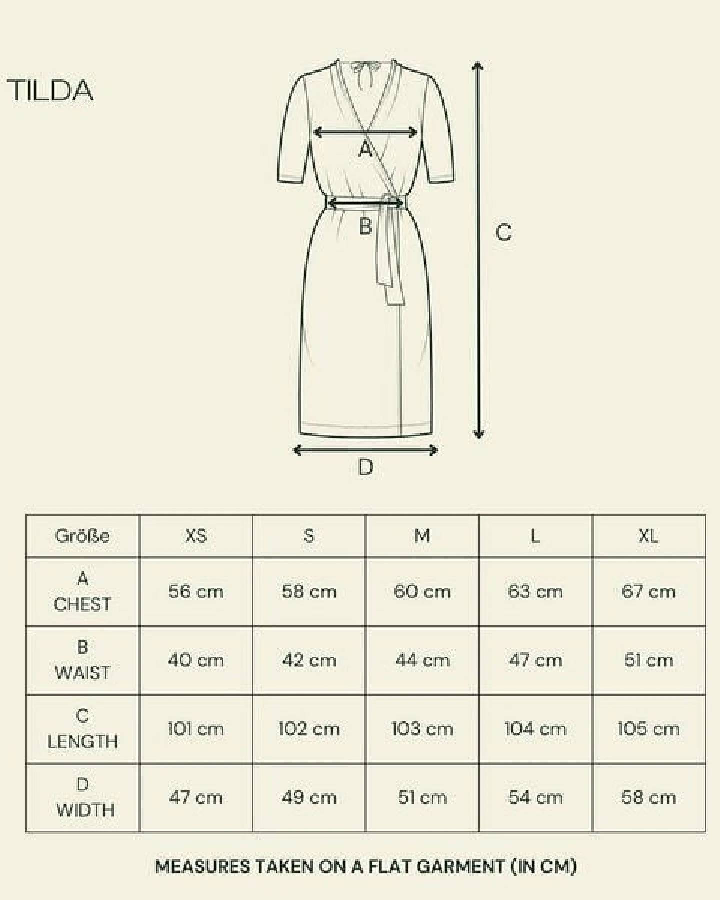 NORDLICHT Damen Wickelkleid Tilda aus 100% Tencel – Ansicht 4