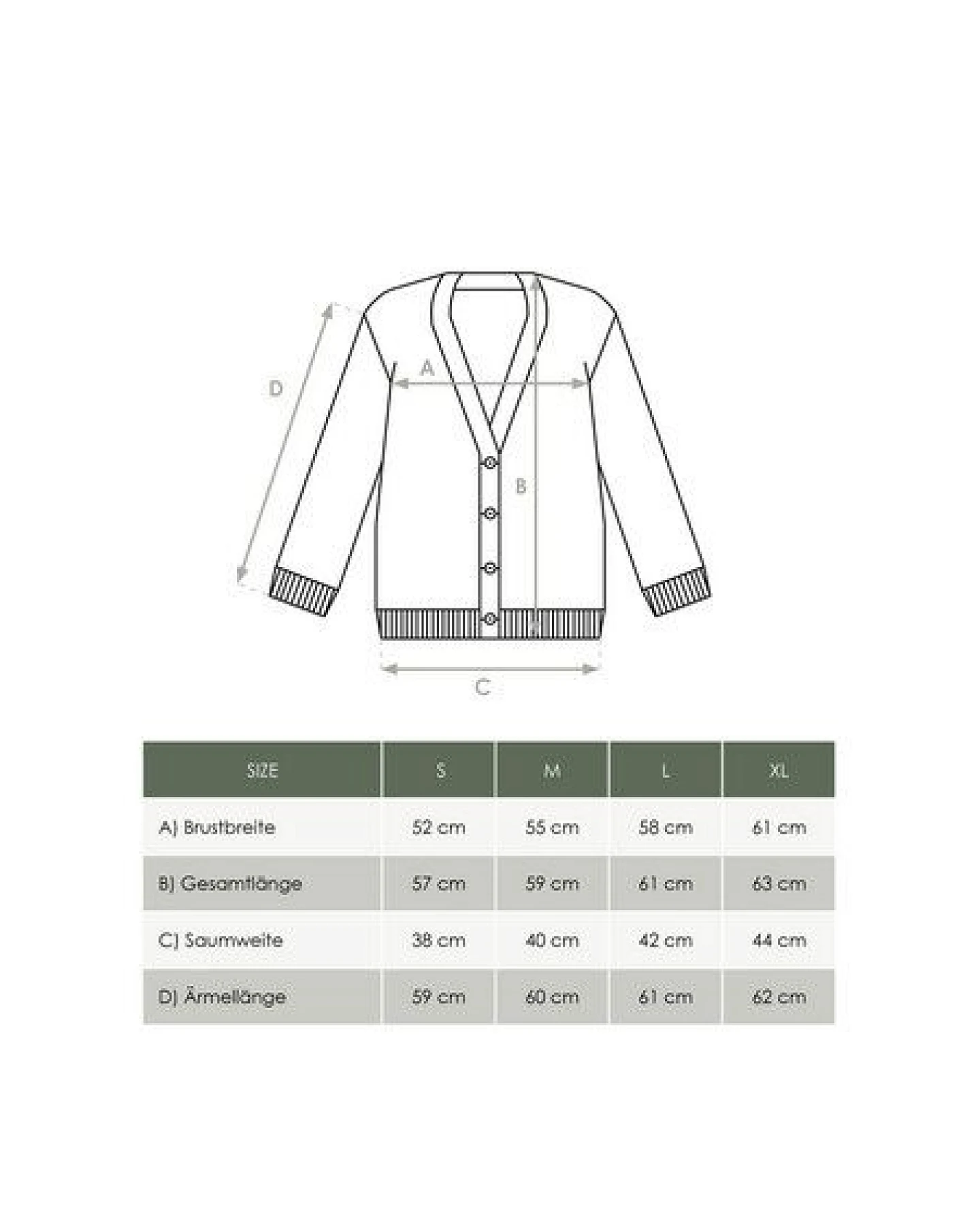 FUXBAU 4Seasons Frauen Strickjacke – Ansicht 3